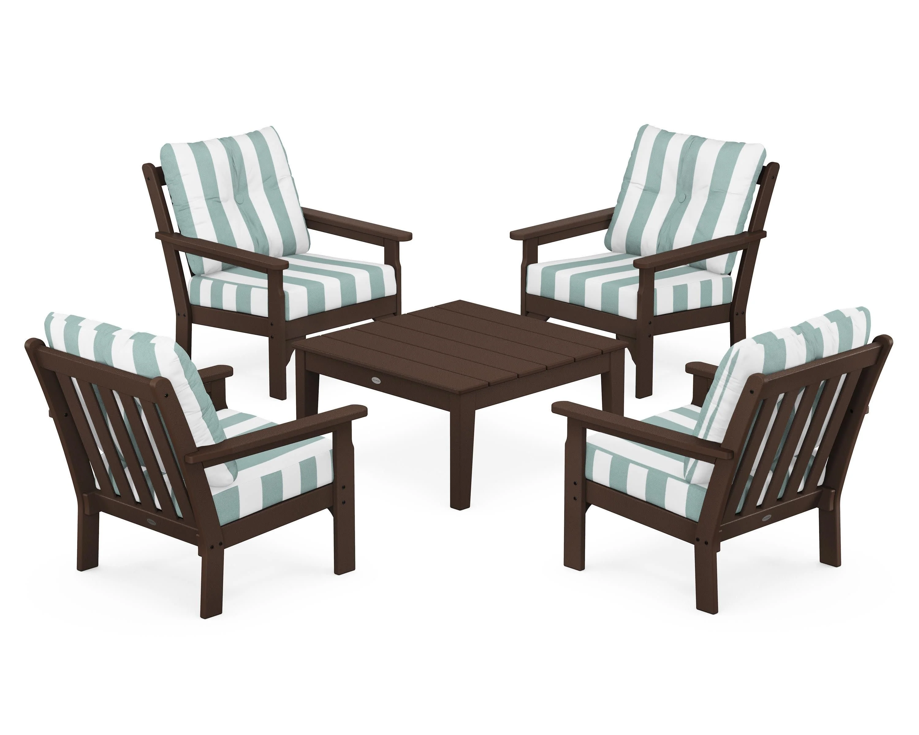 Vineyard 5-Piece Deep Seating Conversation Set - Image 187