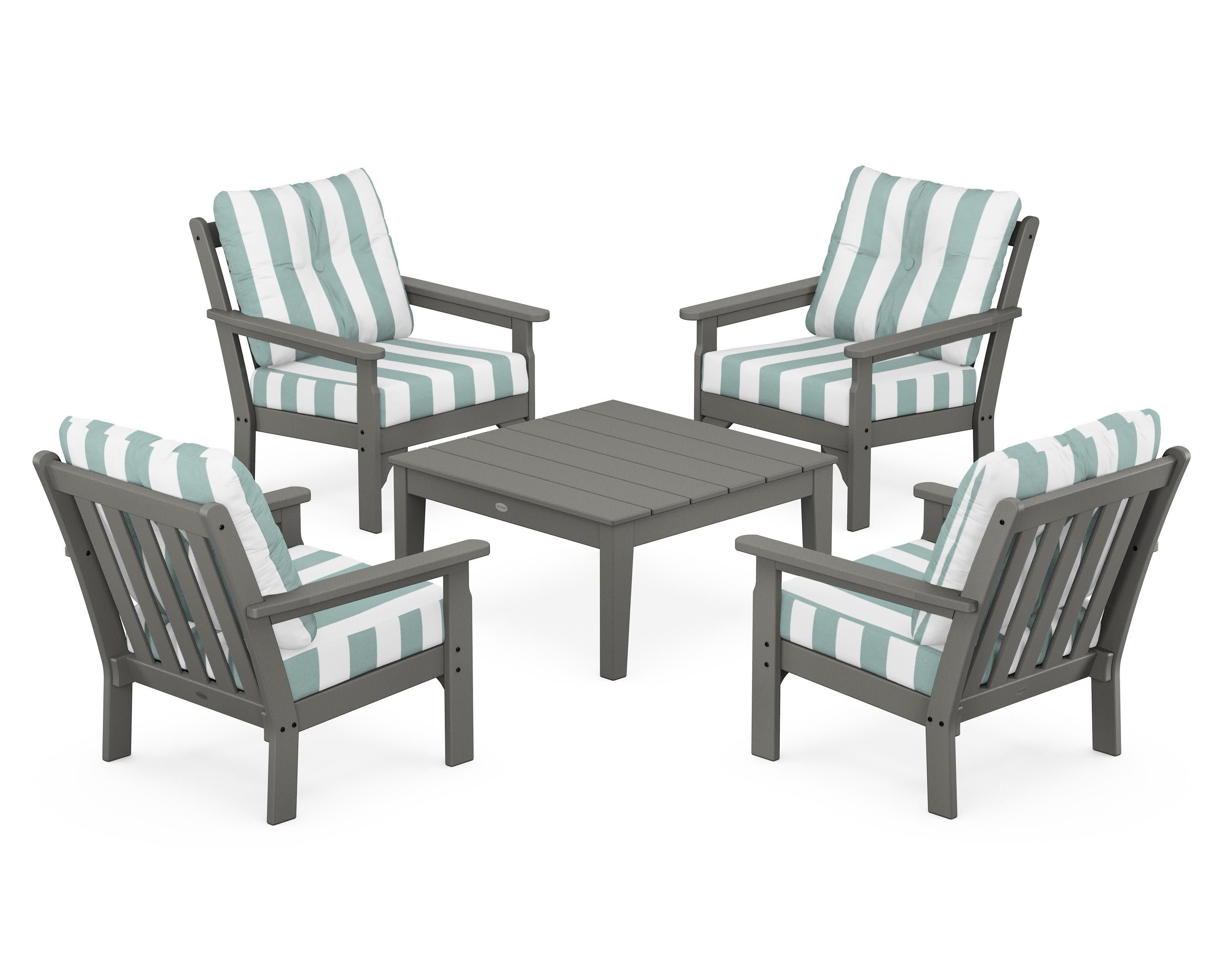 Vineyard 5-Piece Deep Seating Conversation Set - Image 189