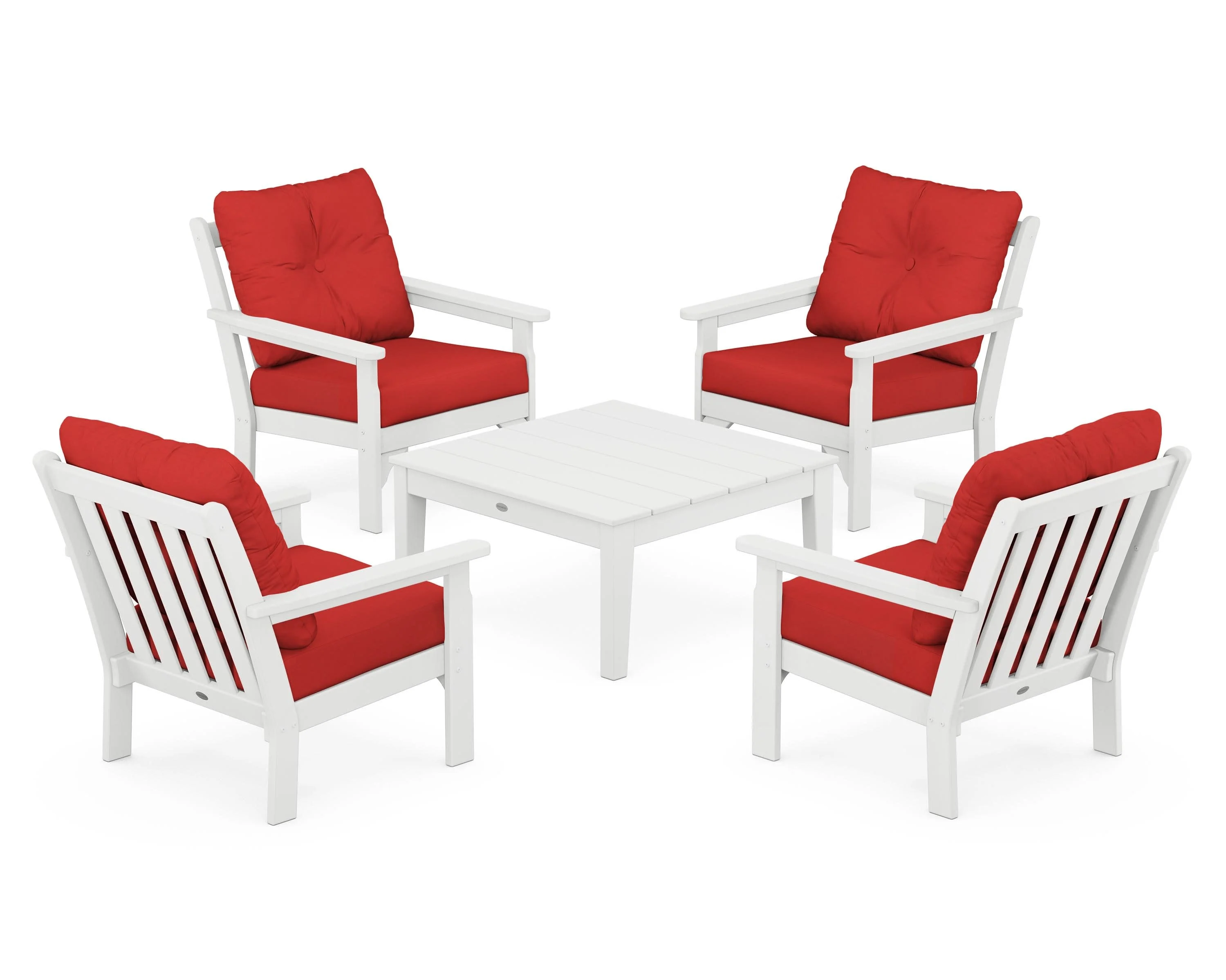 Vineyard 5-Piece Deep Seating Conversation Set - Image 191