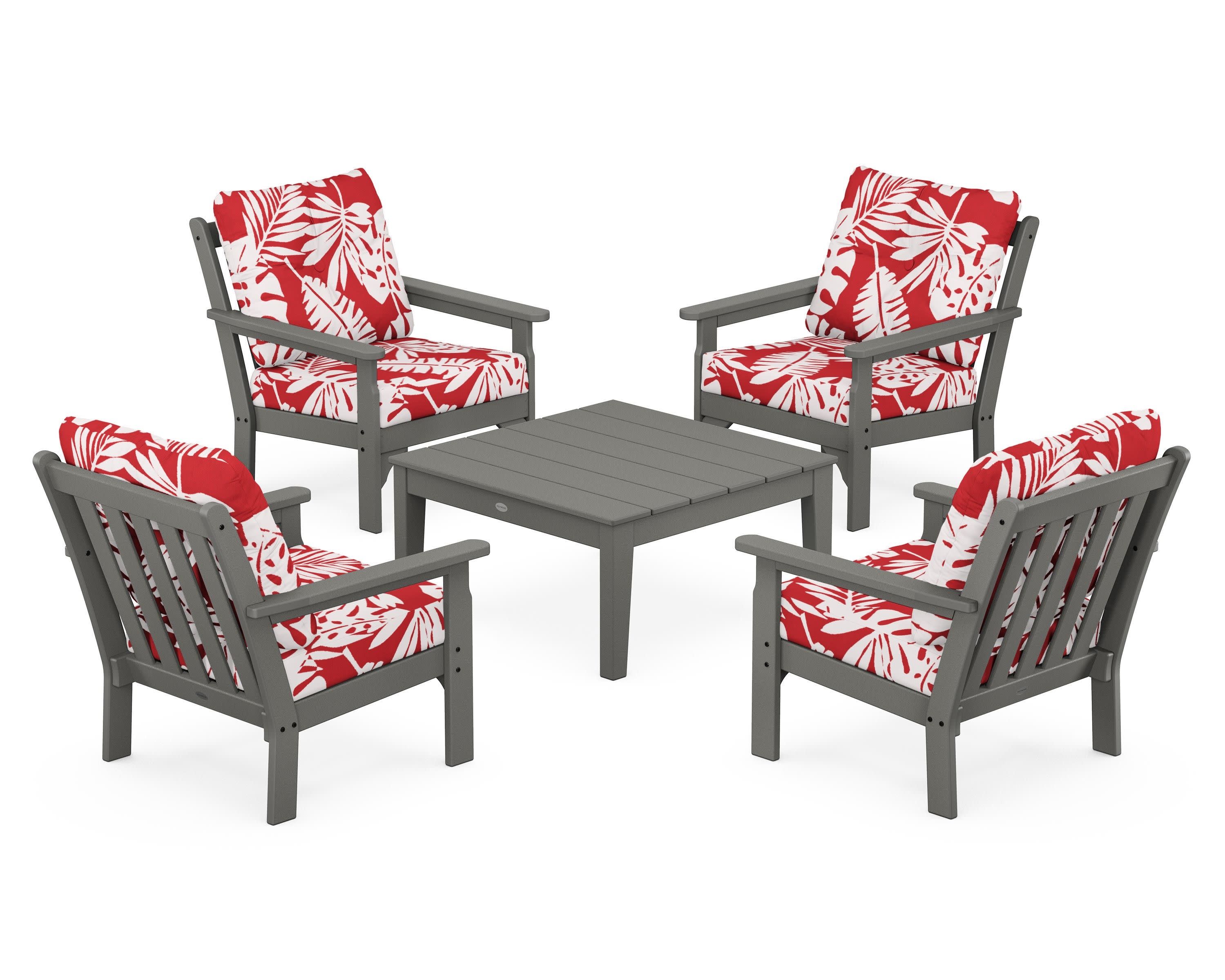 Vineyard 5-Piece Deep Seating Conversation Set - Image 193