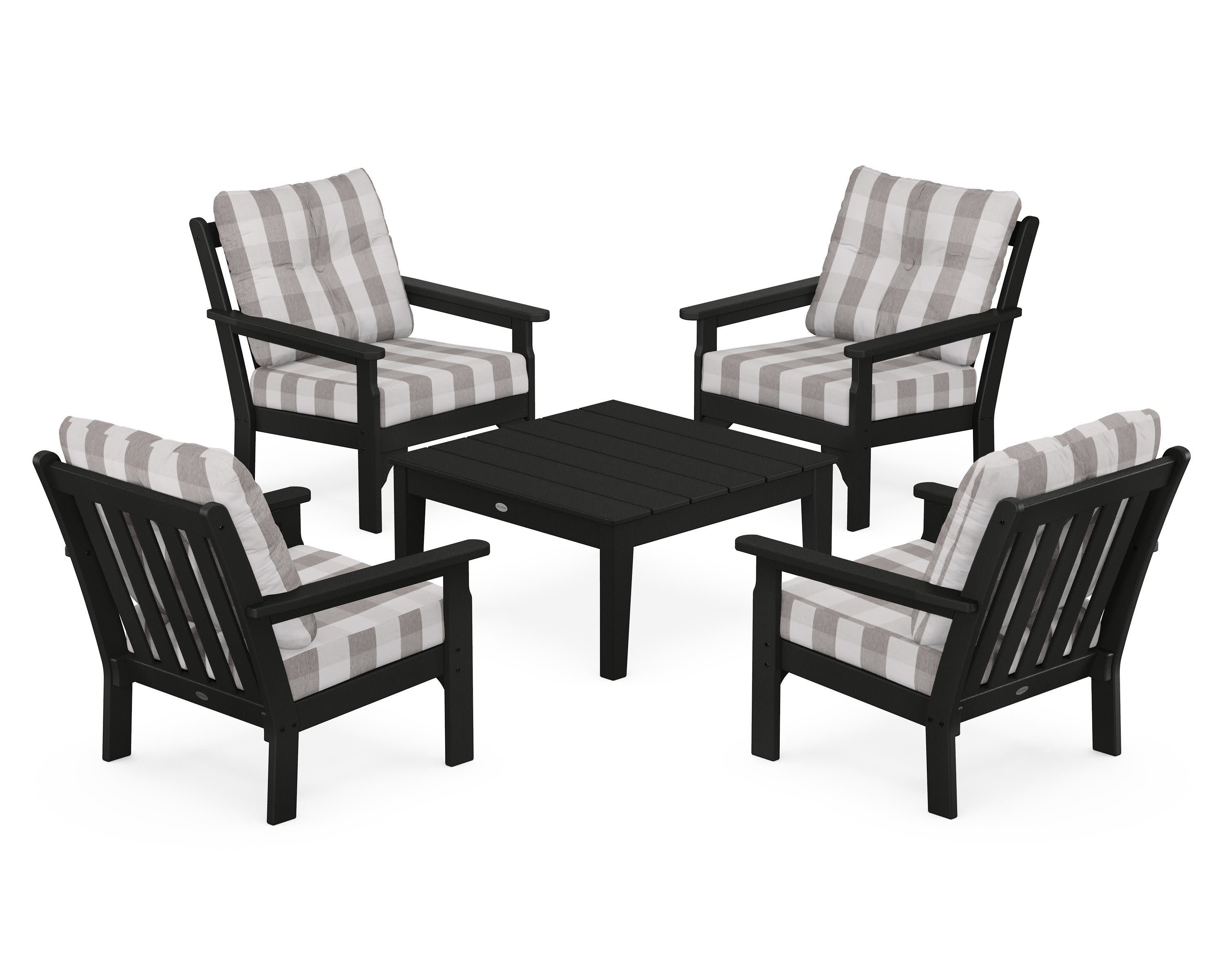 Vineyard 5-Piece Deep Seating Conversation Set - Image 198