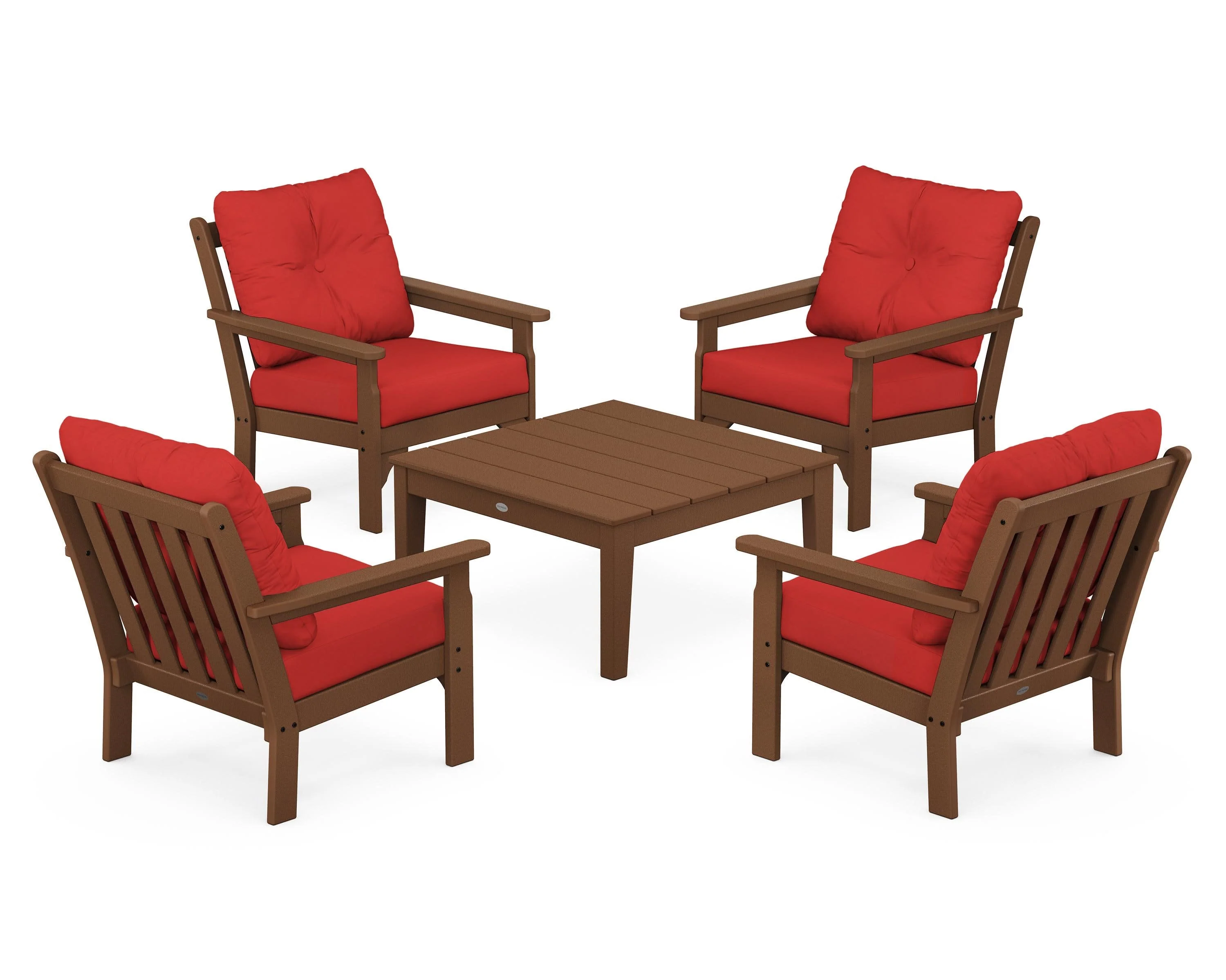 Vineyard 5-Piece Deep Seating Conversation Set - Image 200