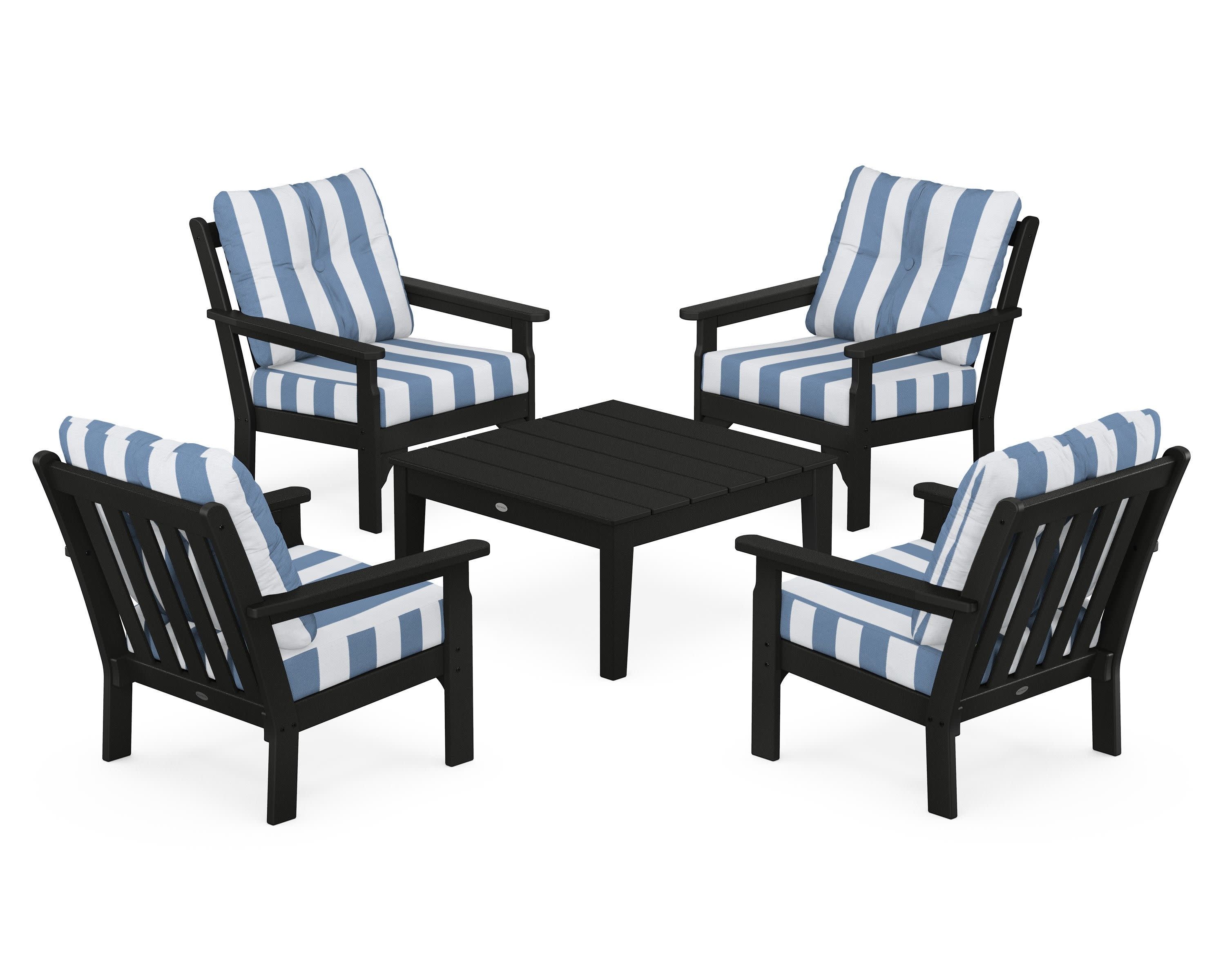 Vineyard 5-Piece Deep Seating Conversation Set - Image 204