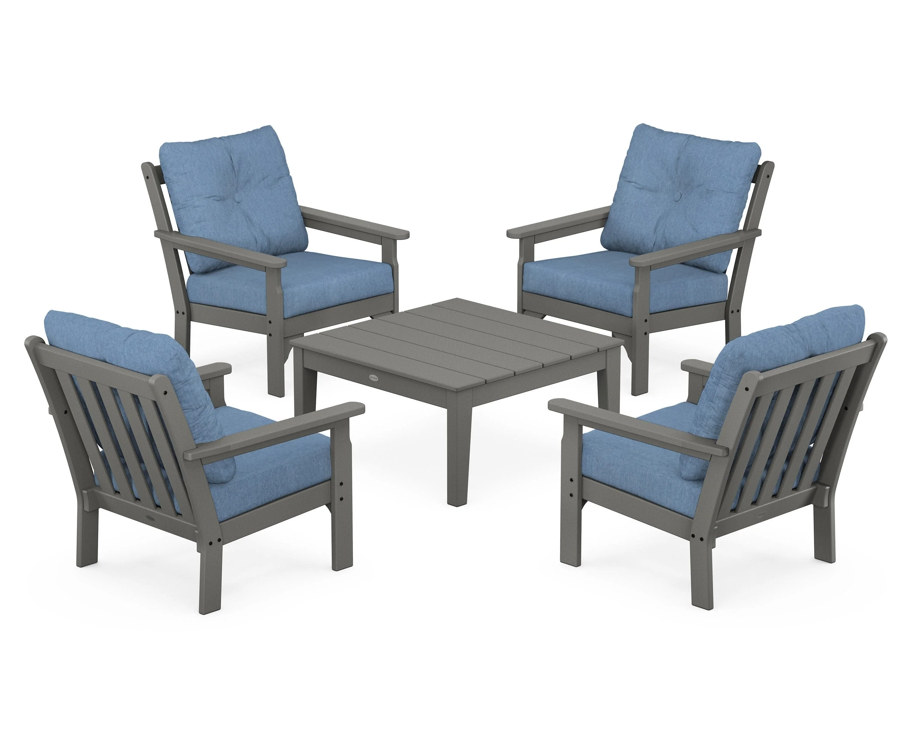Vineyard 5-Piece Deep Seating Conversation Set - Image 205