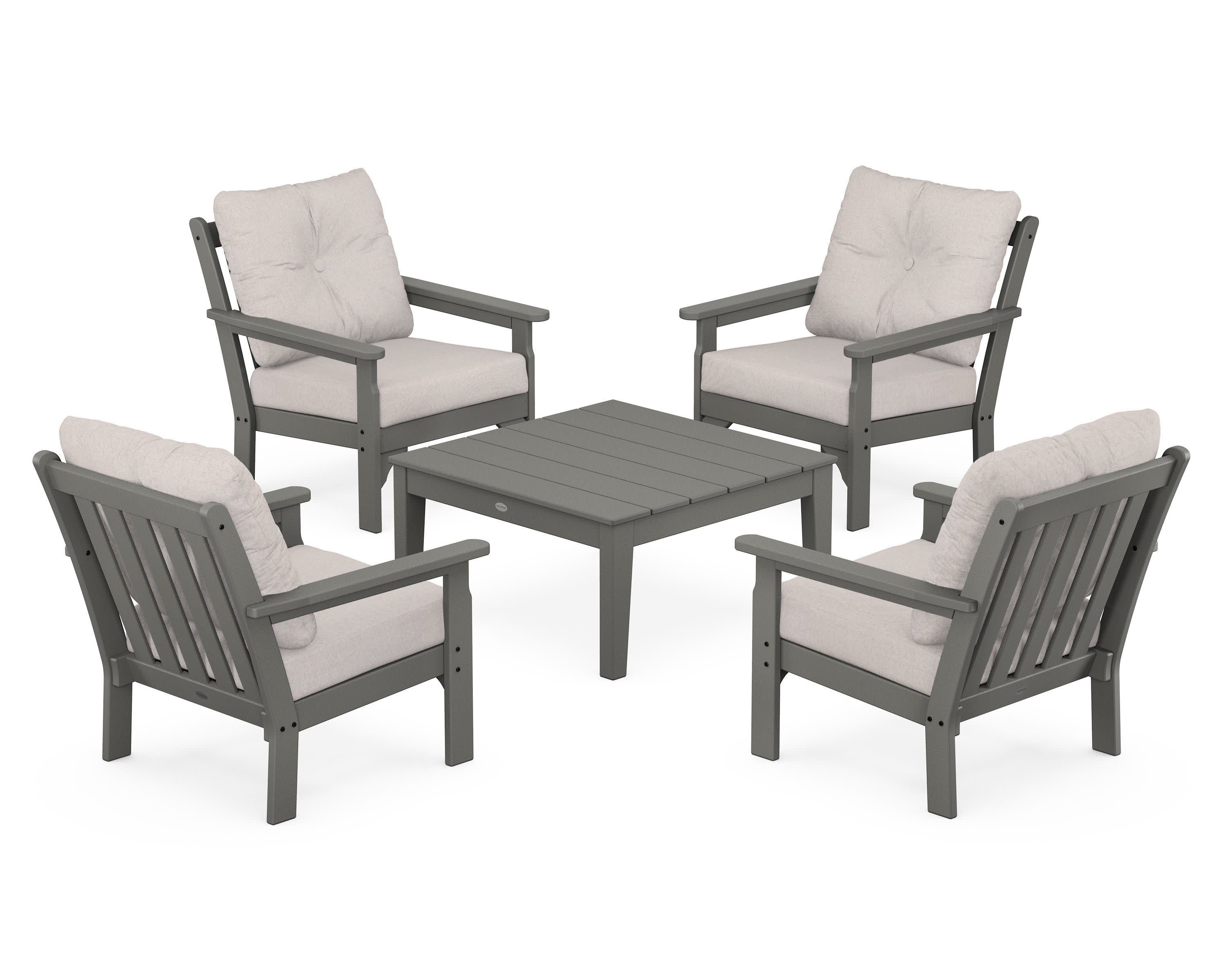 Vineyard 5-Piece Deep Seating Conversation Set - Image 206