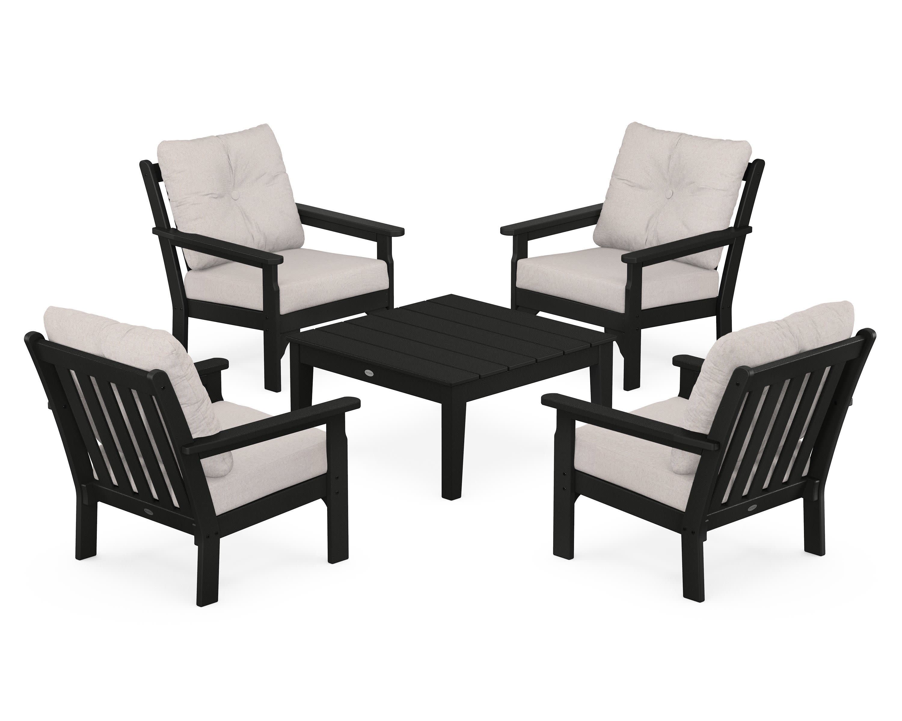 Vineyard 5-Piece Deep Seating Conversation Set - Image 21