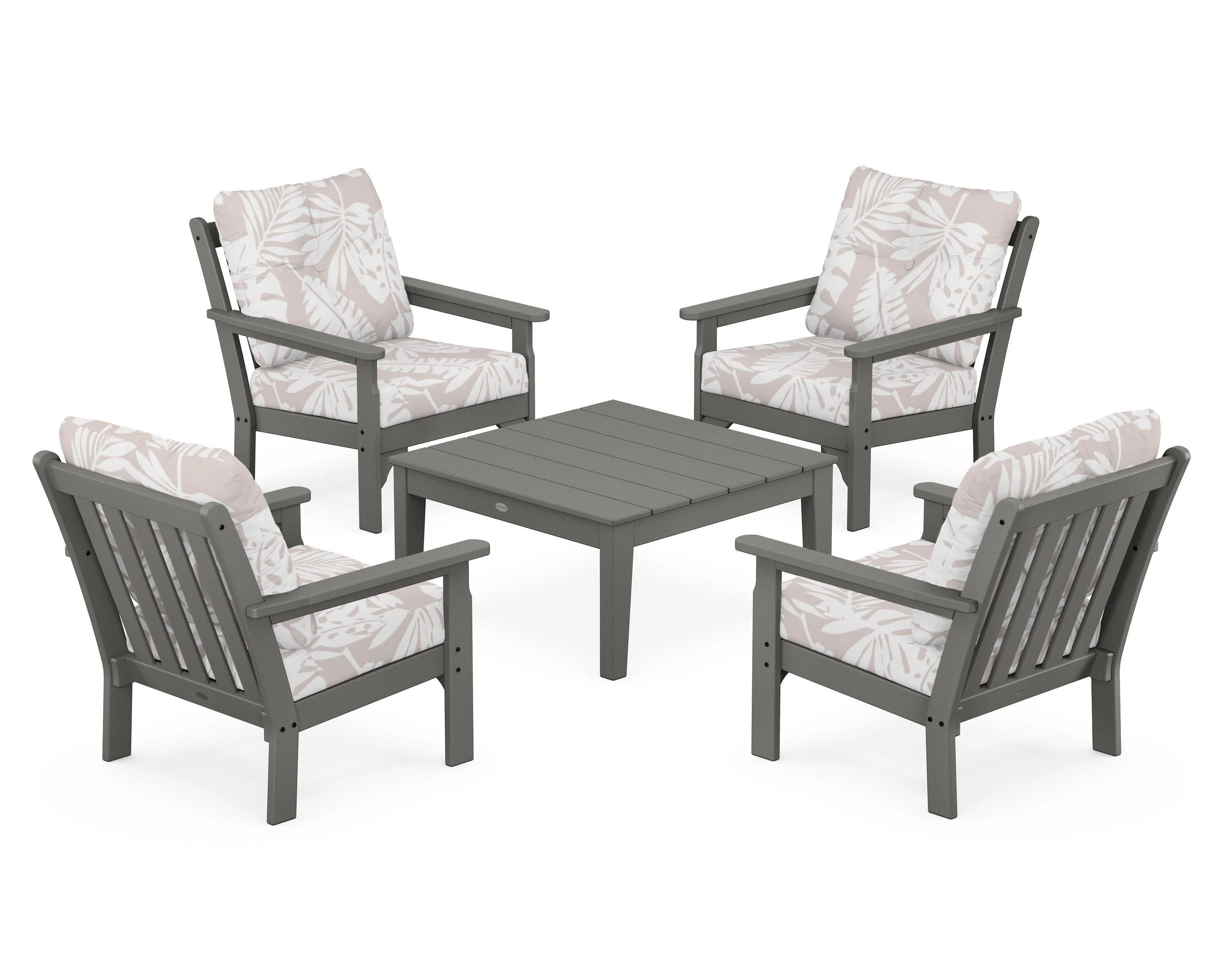 Vineyard 5-Piece Deep Seating Conversation Set - Image 212