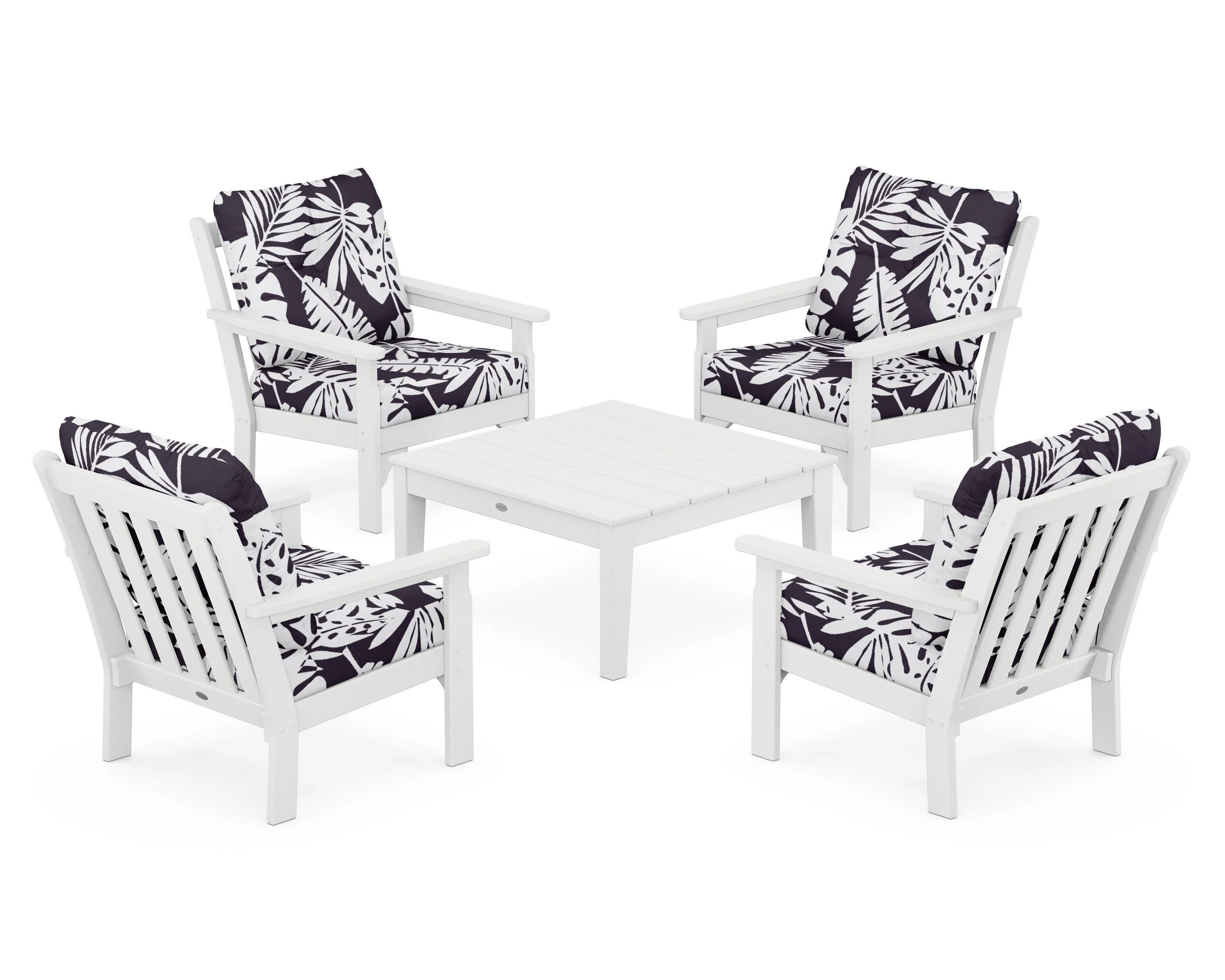 Vineyard 5-Piece Deep Seating Conversation Set - Image 3