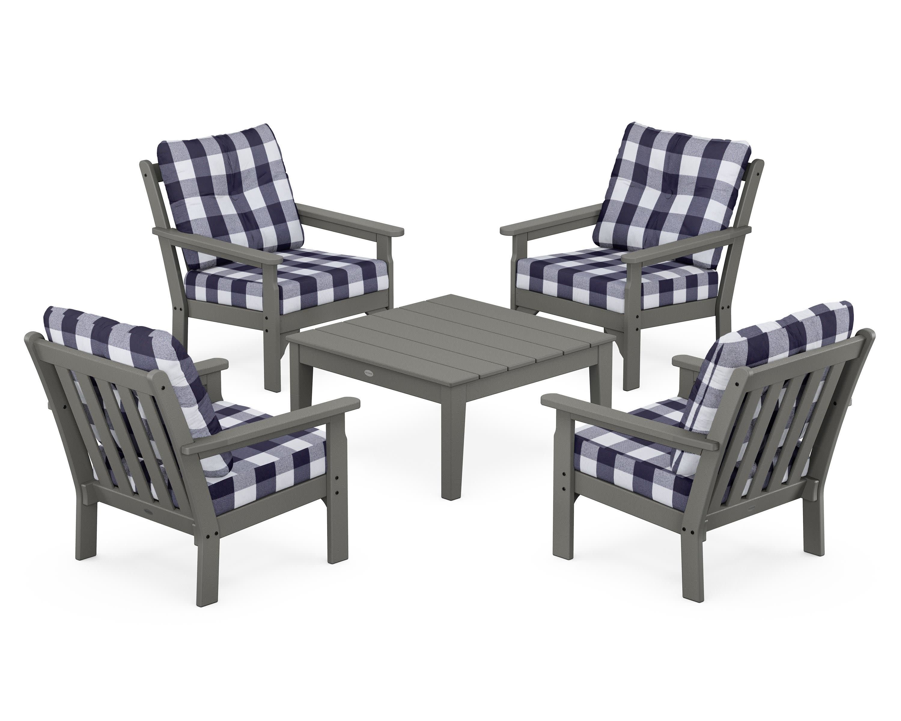 Vineyard 5-Piece Deep Seating Conversation Set - Image 30