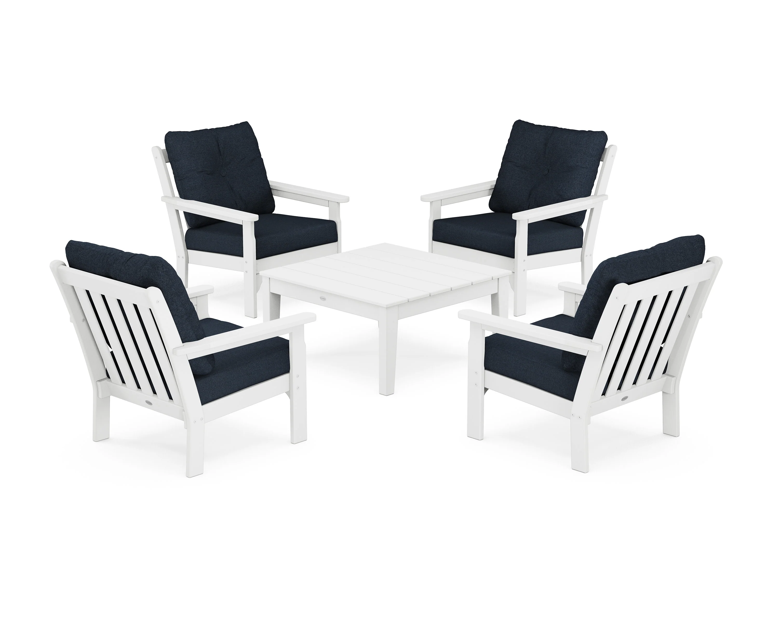 Vineyard 5-Piece Deep Seating Conversation Set - Image 38