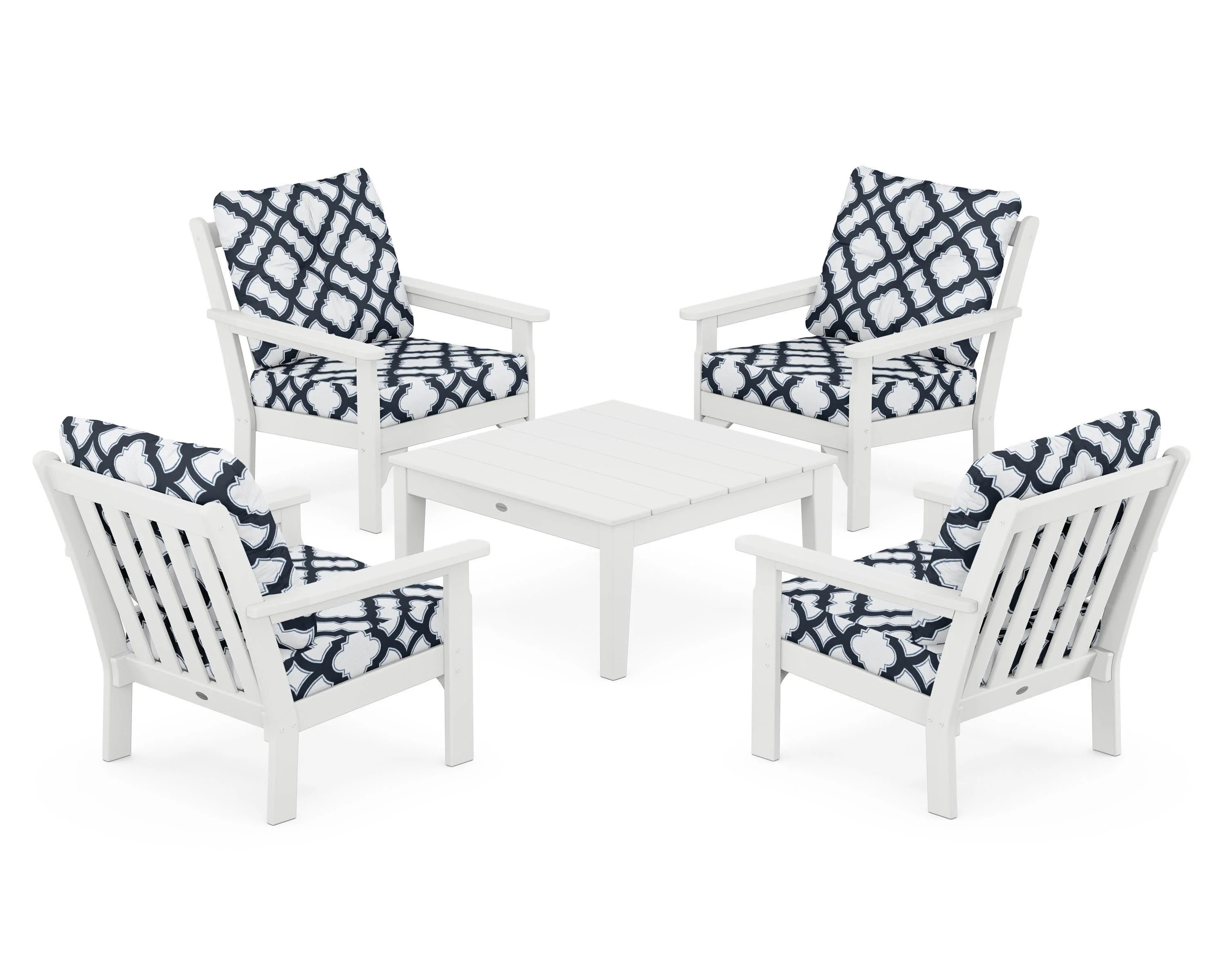 Vineyard 5-Piece Deep Seating Conversation Set - Image 55