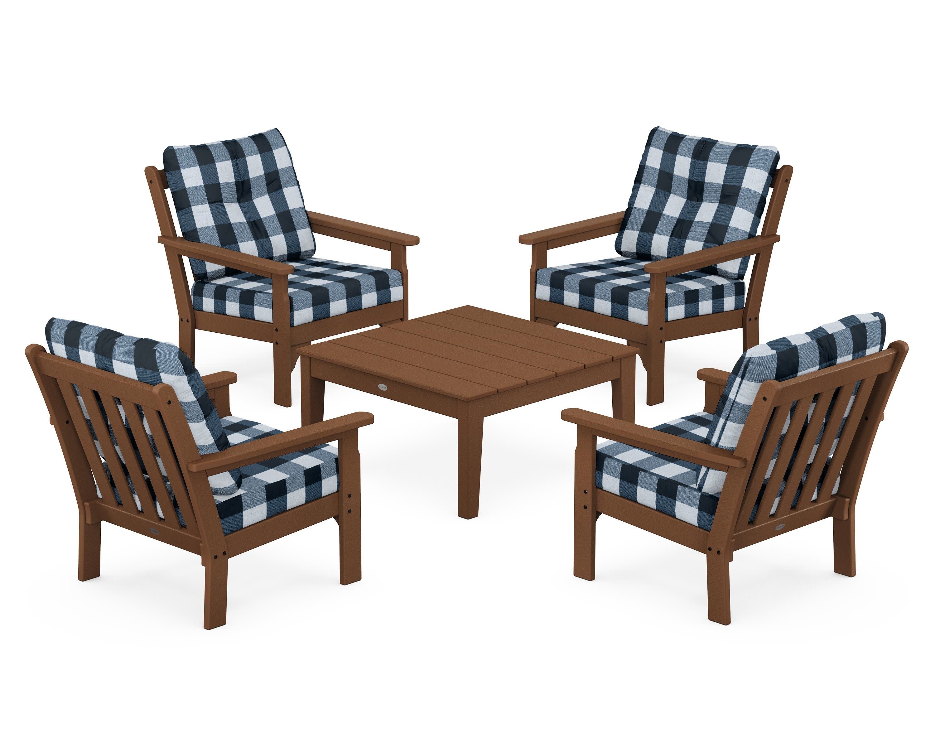 Vineyard 5-Piece Deep Seating Conversation Set - Image 57