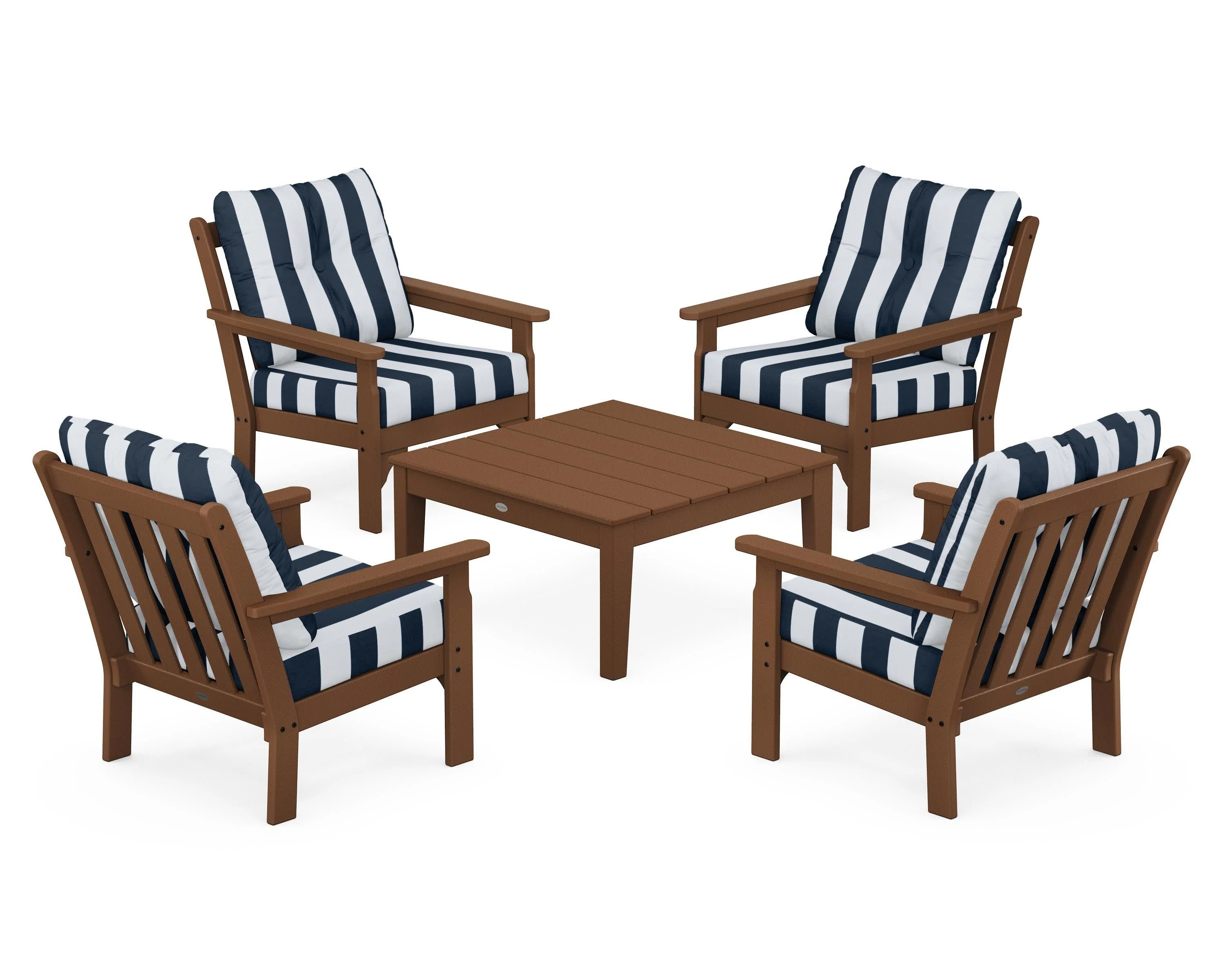 Vineyard 5-Piece Deep Seating Conversation Set - Image 60