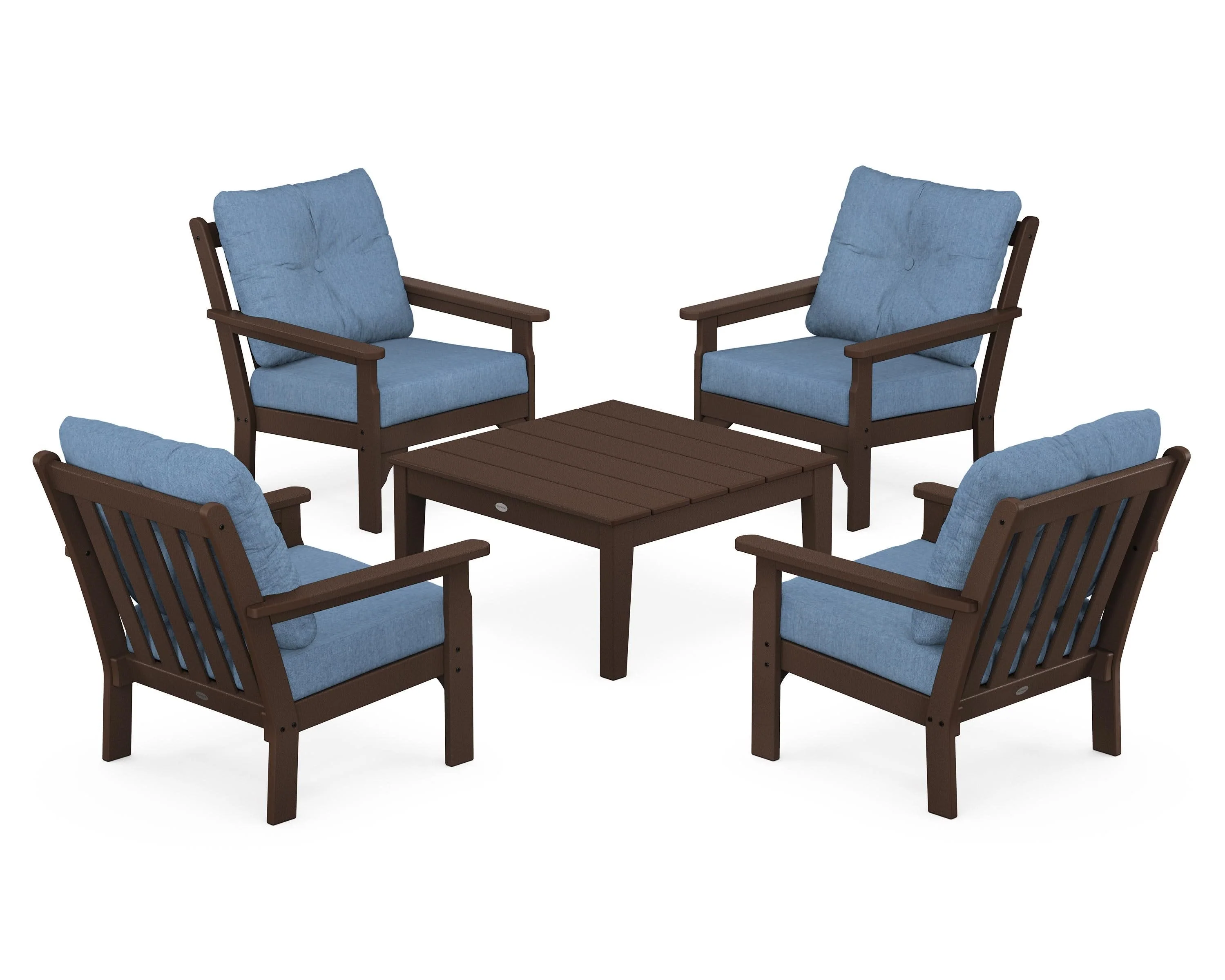 Vineyard 5-Piece Deep Seating Conversation Set - Image 61