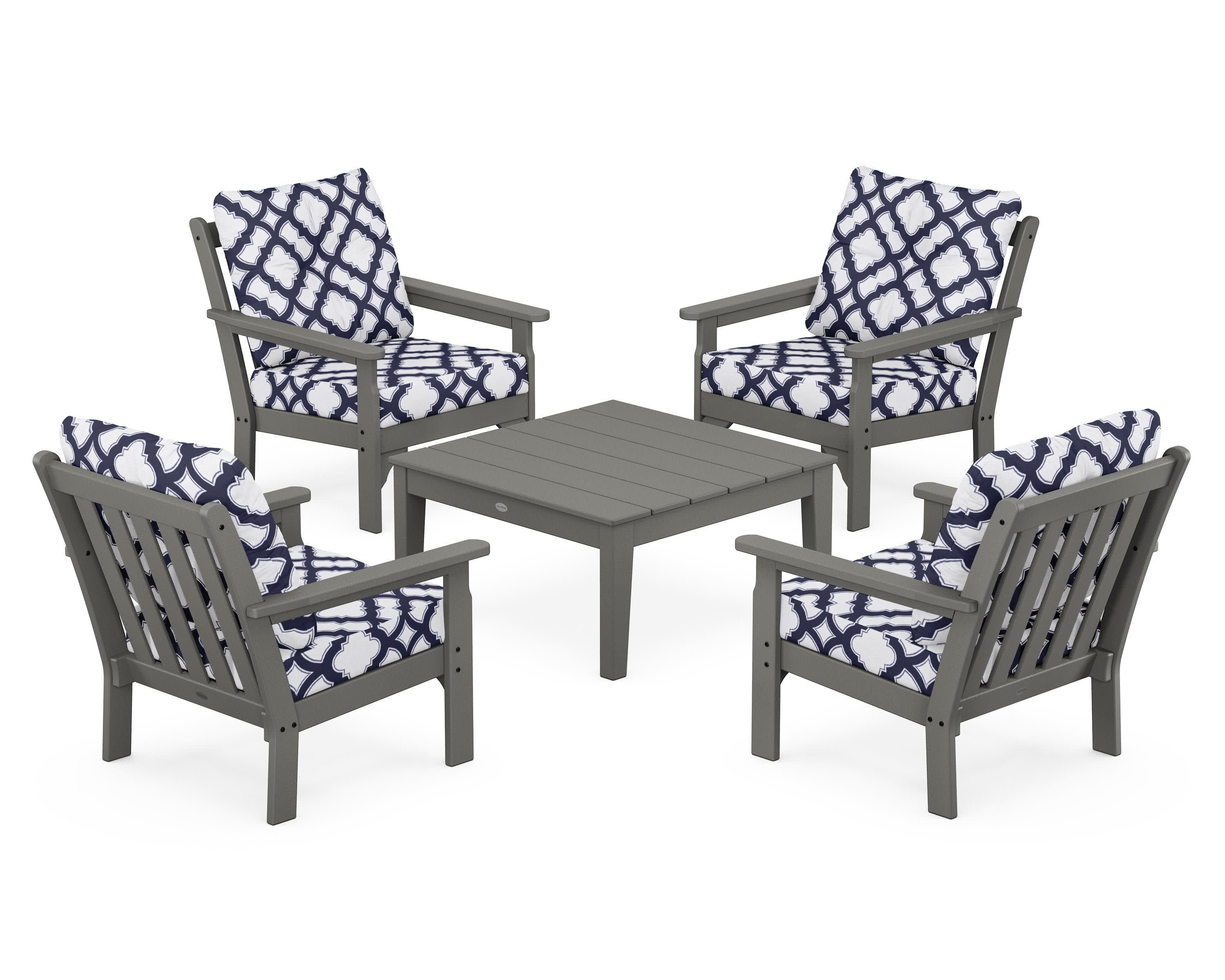 Vineyard 5-Piece Deep Seating Conversation Set - Image 69