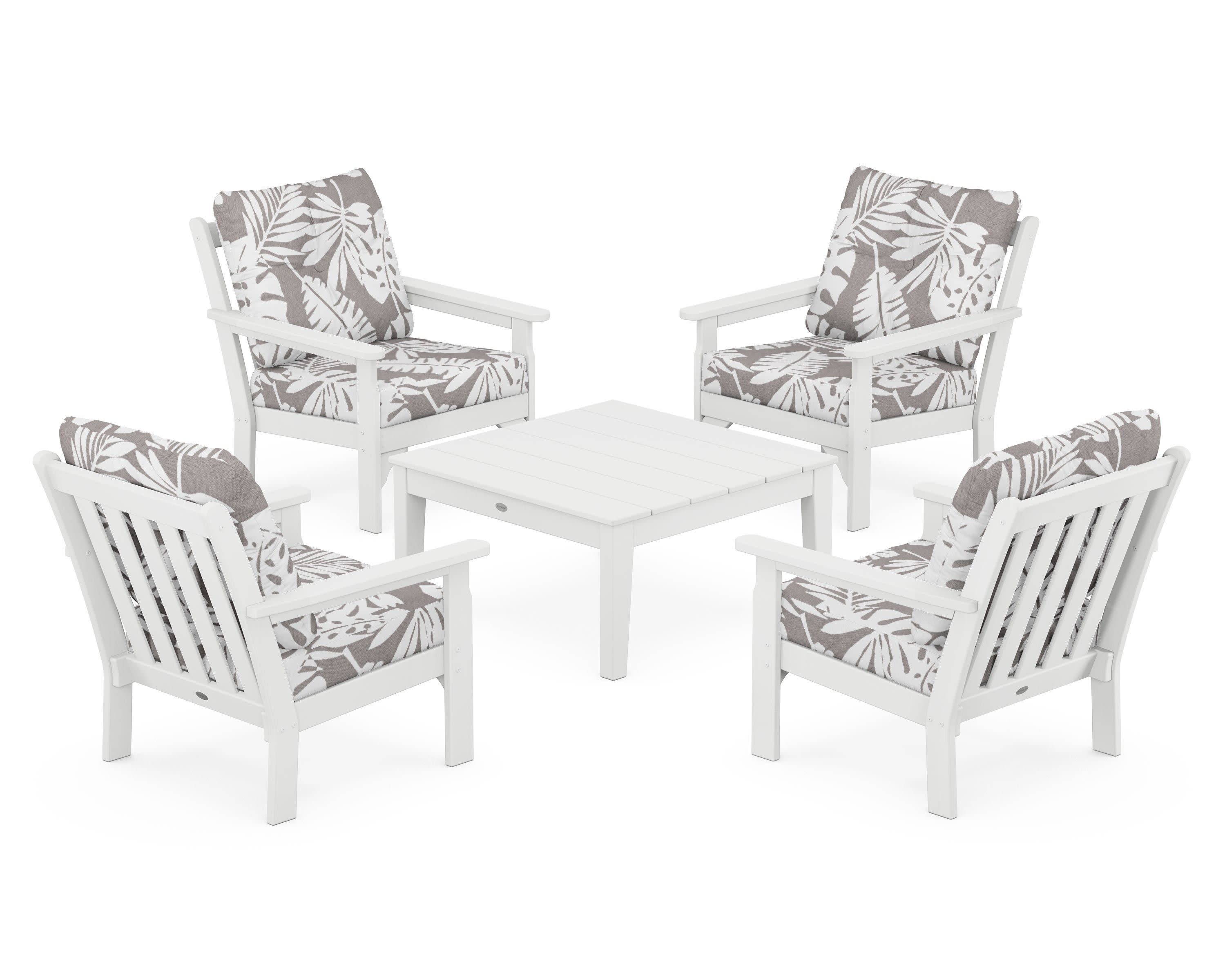Vineyard 5-Piece Deep Seating Conversation Set - Image 74