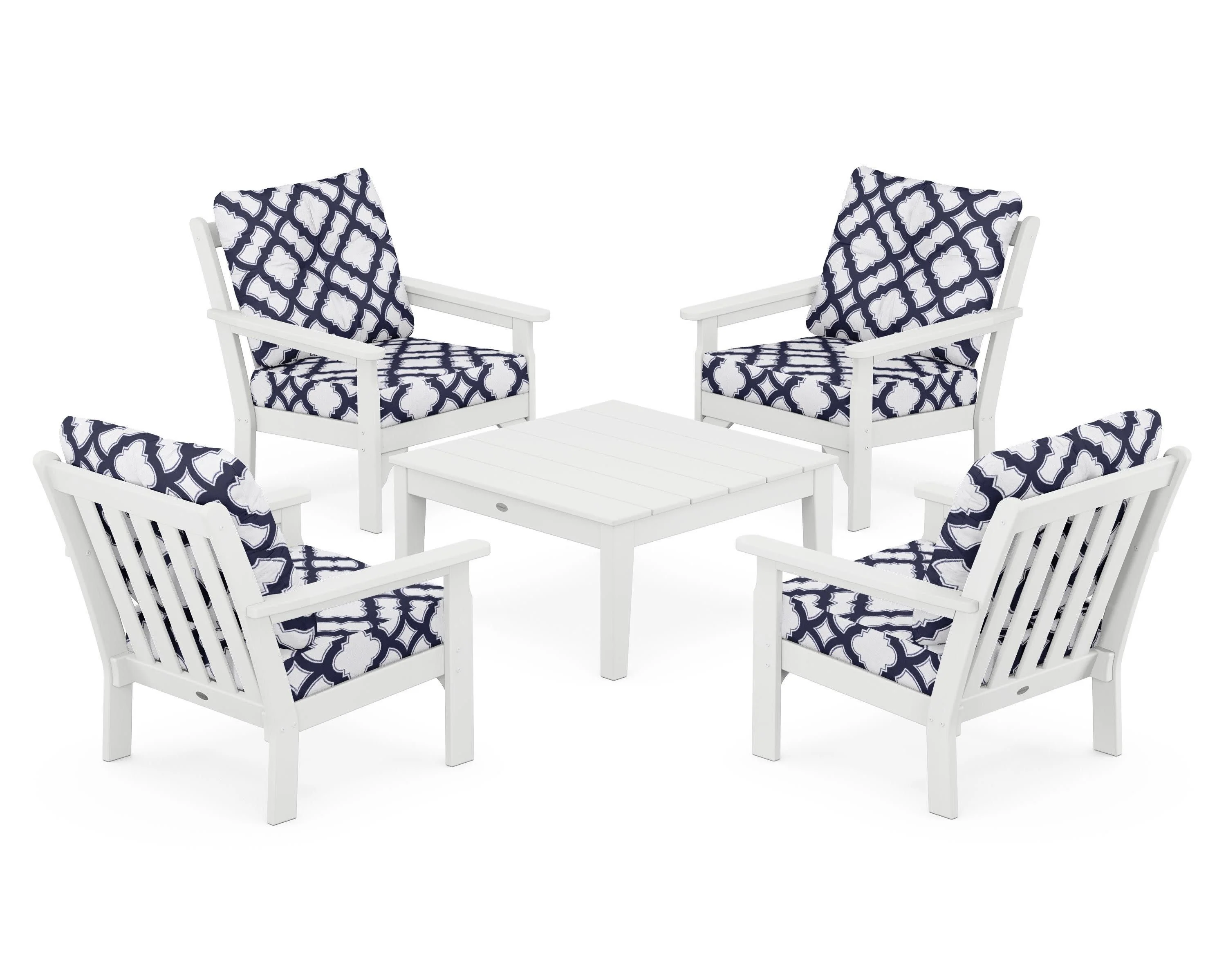 Vineyard 5-Piece Deep Seating Conversation Set - Image 80
