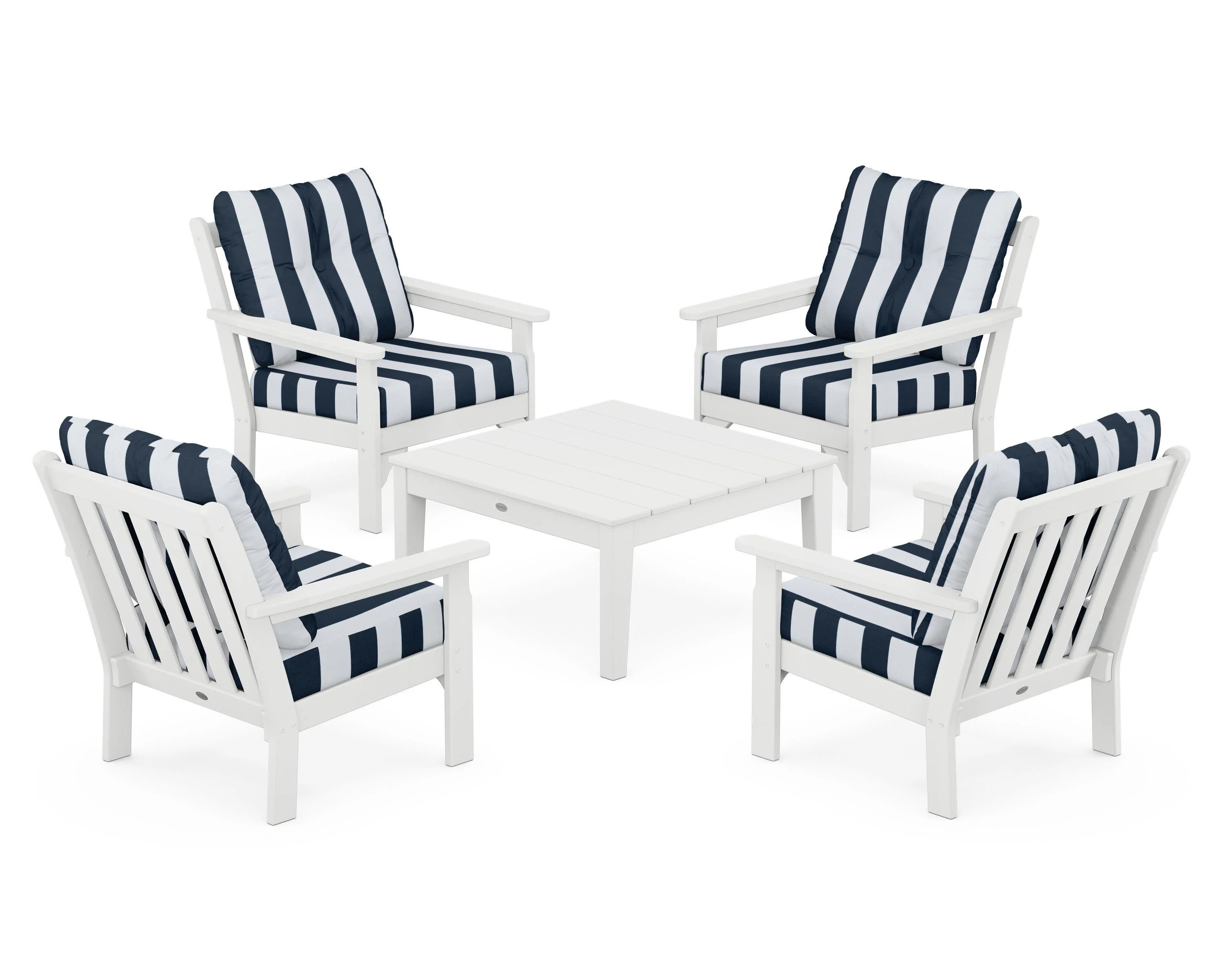 Vineyard 5-Piece Deep Seating Conversation Set - Image 82