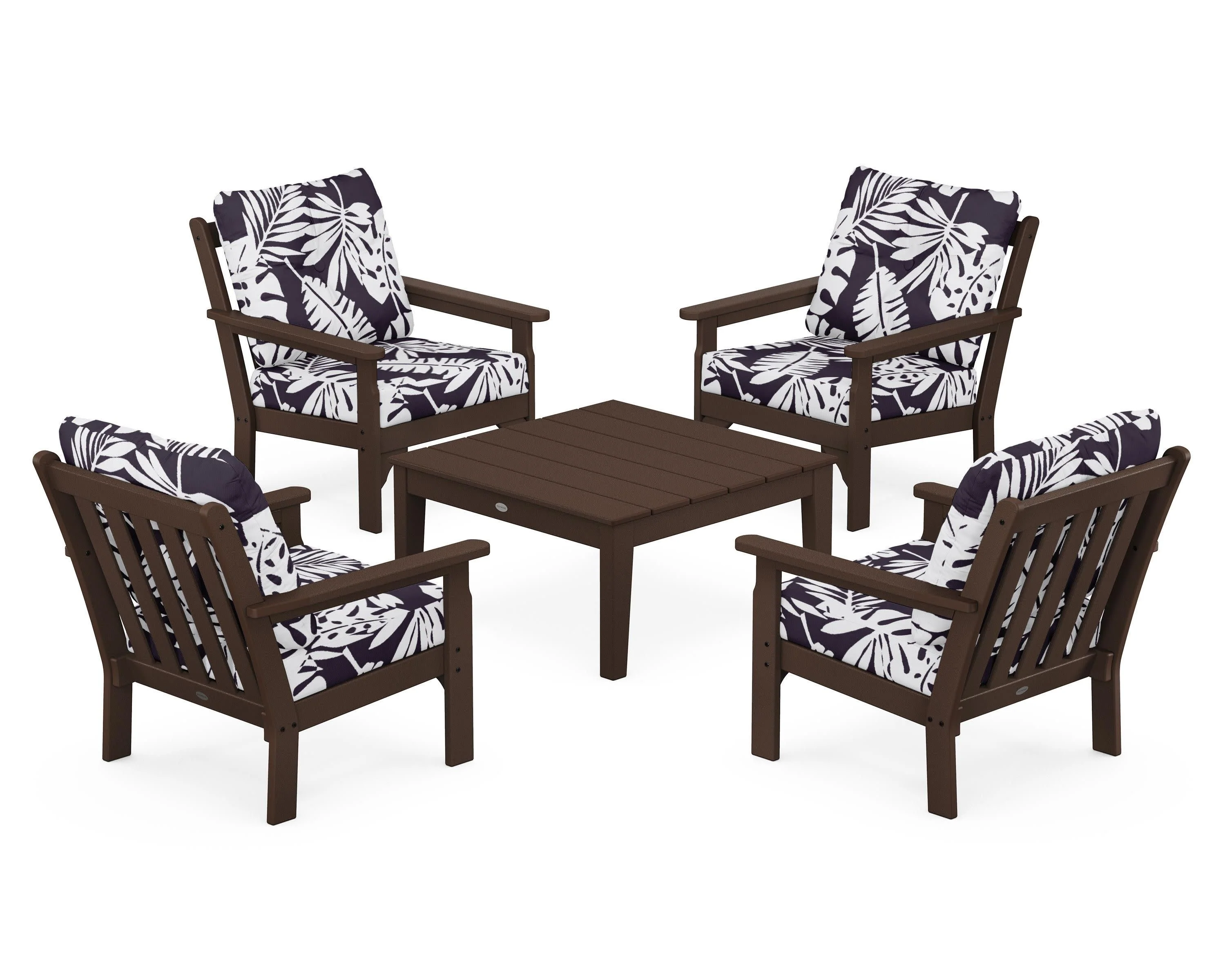 Vineyard 5-Piece Deep Seating Conversation Set - Image 86