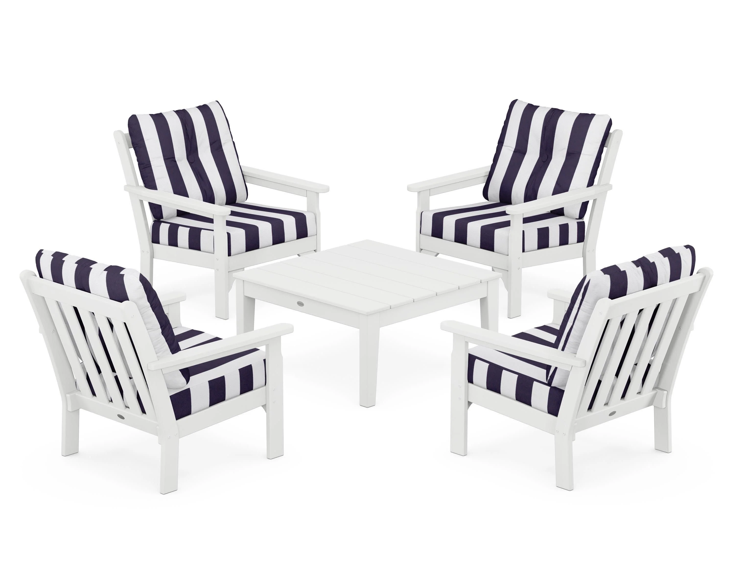 Vineyard 5-Piece Deep Seating Conversation Set - Image 87