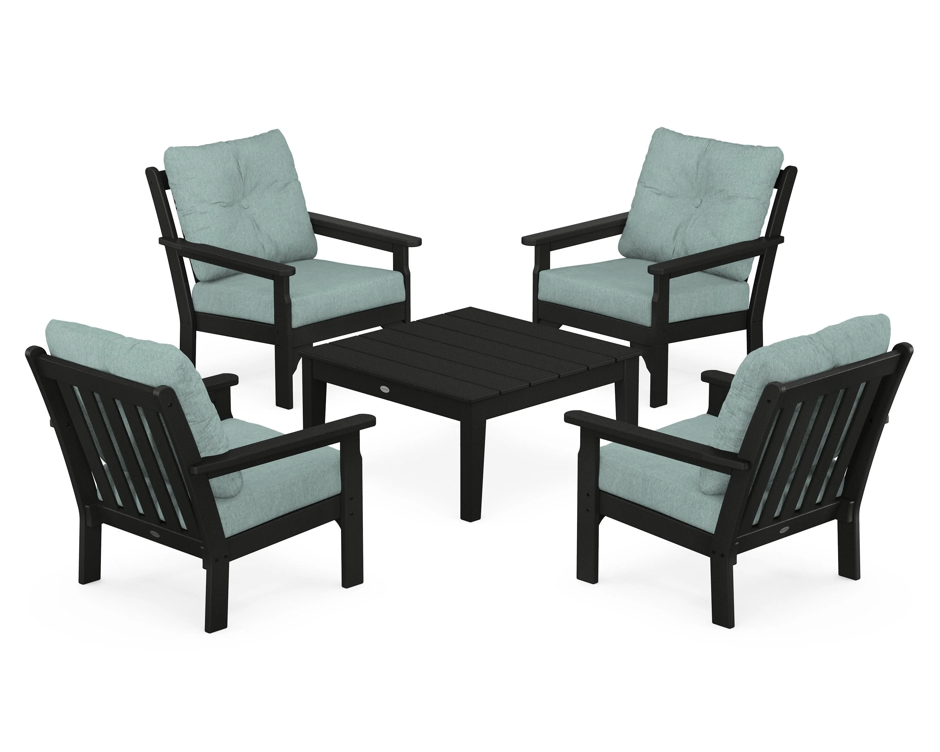 Vineyard 5-Piece Deep Seating Conversation Set - Image 9