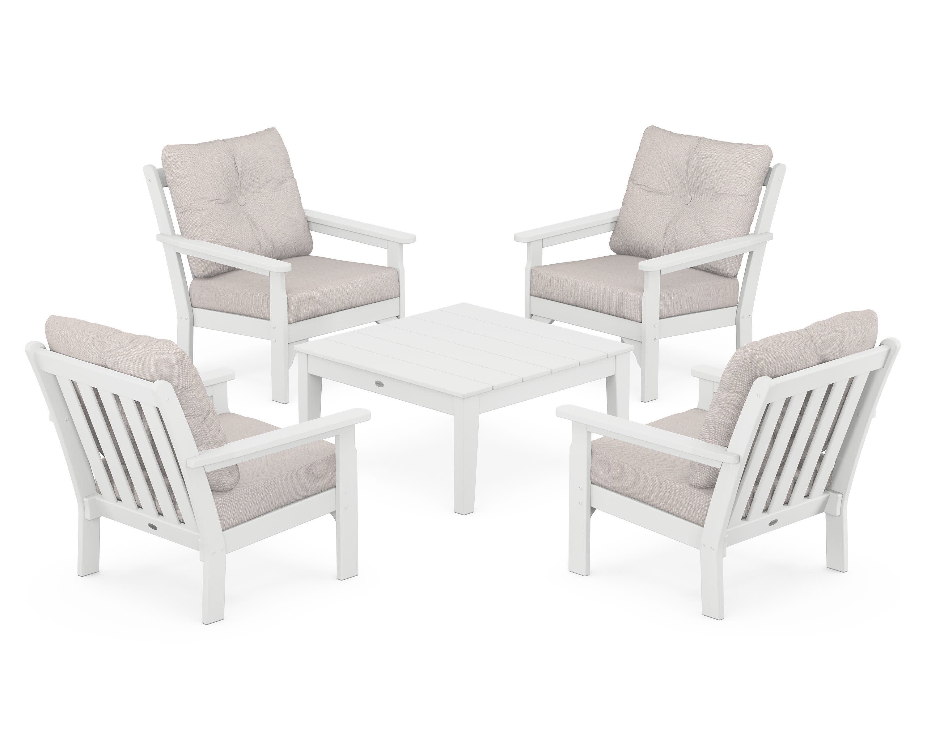 Vineyard 5-Piece Deep Seating Conversation Set - Image 92