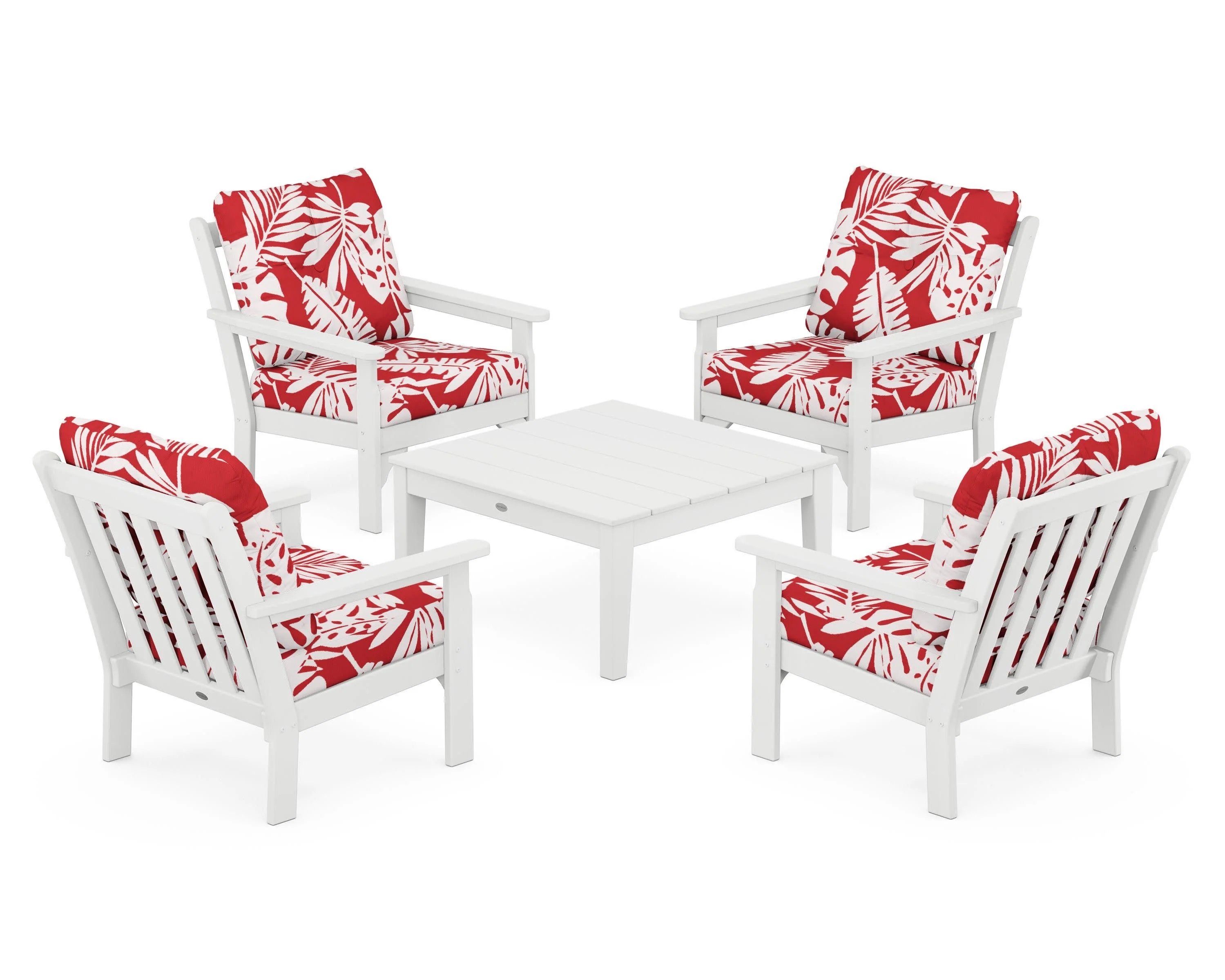 Vineyard 5-Piece Deep Seating Conversation Set - Image 93
