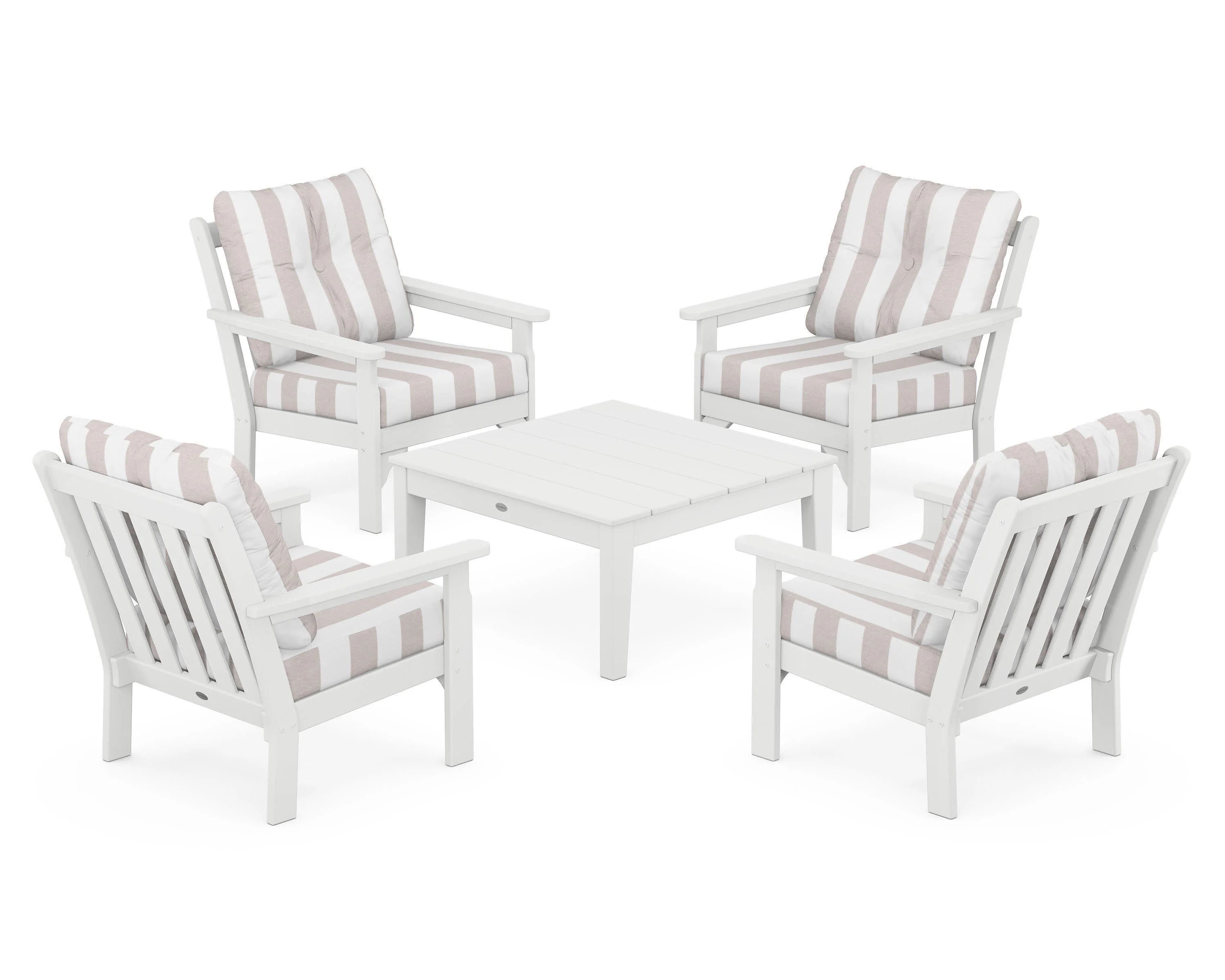 Vineyard 5-Piece Deep Seating Conversation Set - Image 99