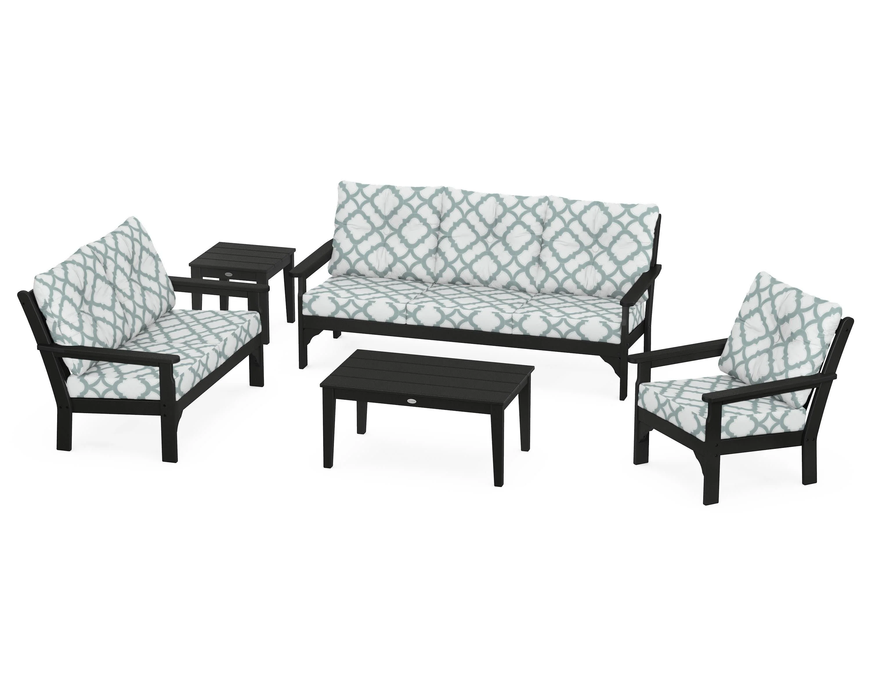 Vineyard 5 Piece Deep Seating Set - Image 103