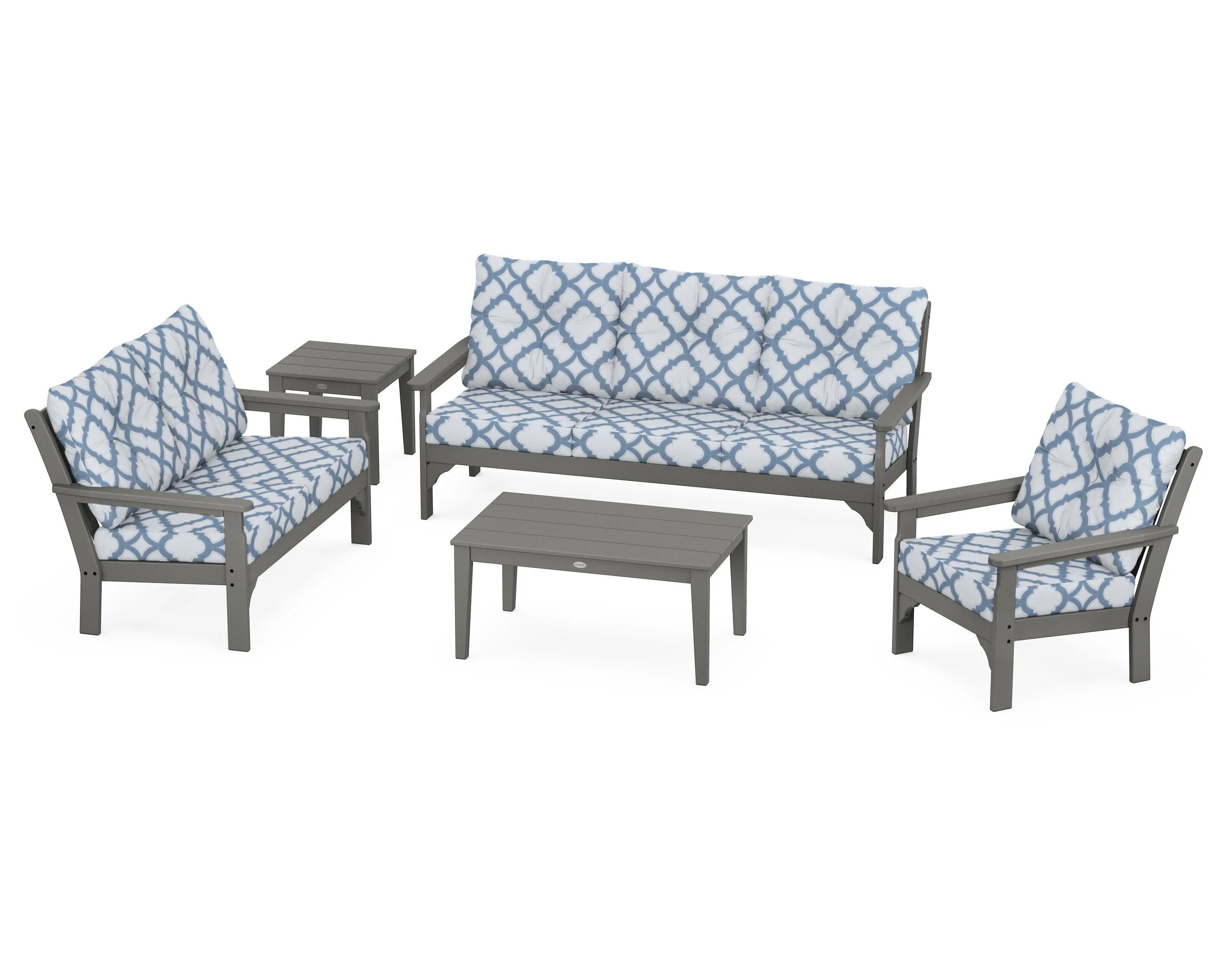 Vineyard 5 Piece Deep Seating Set - Image 106