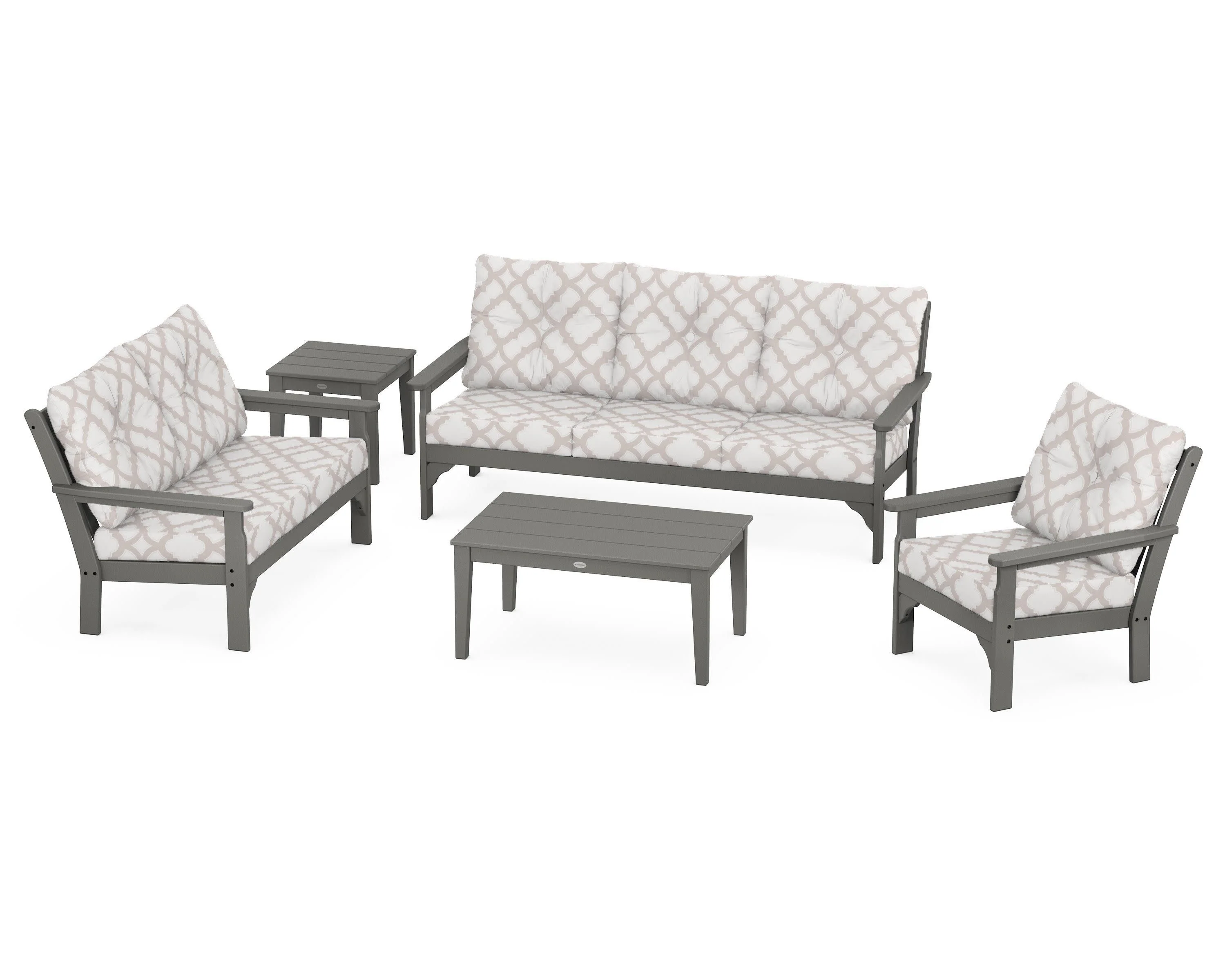 Vineyard 5 Piece Deep Seating Set - Image 108