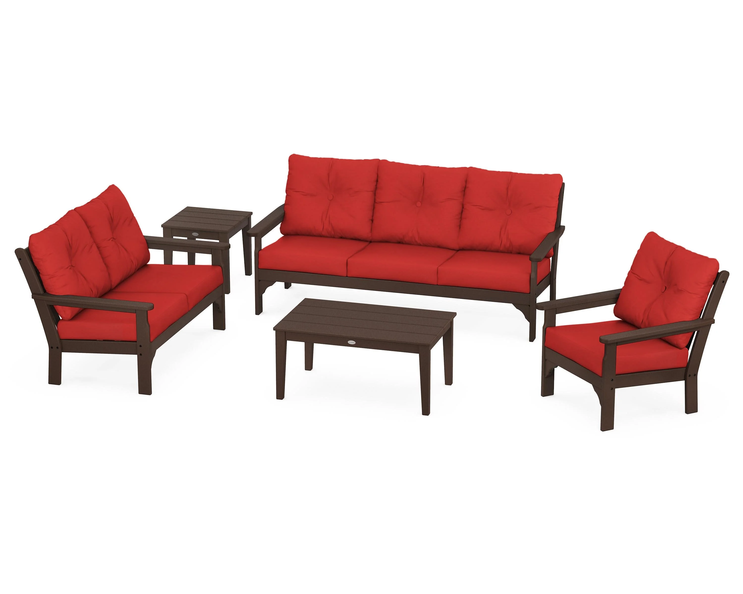 Vineyard 5 Piece Deep Seating Set - Image 109