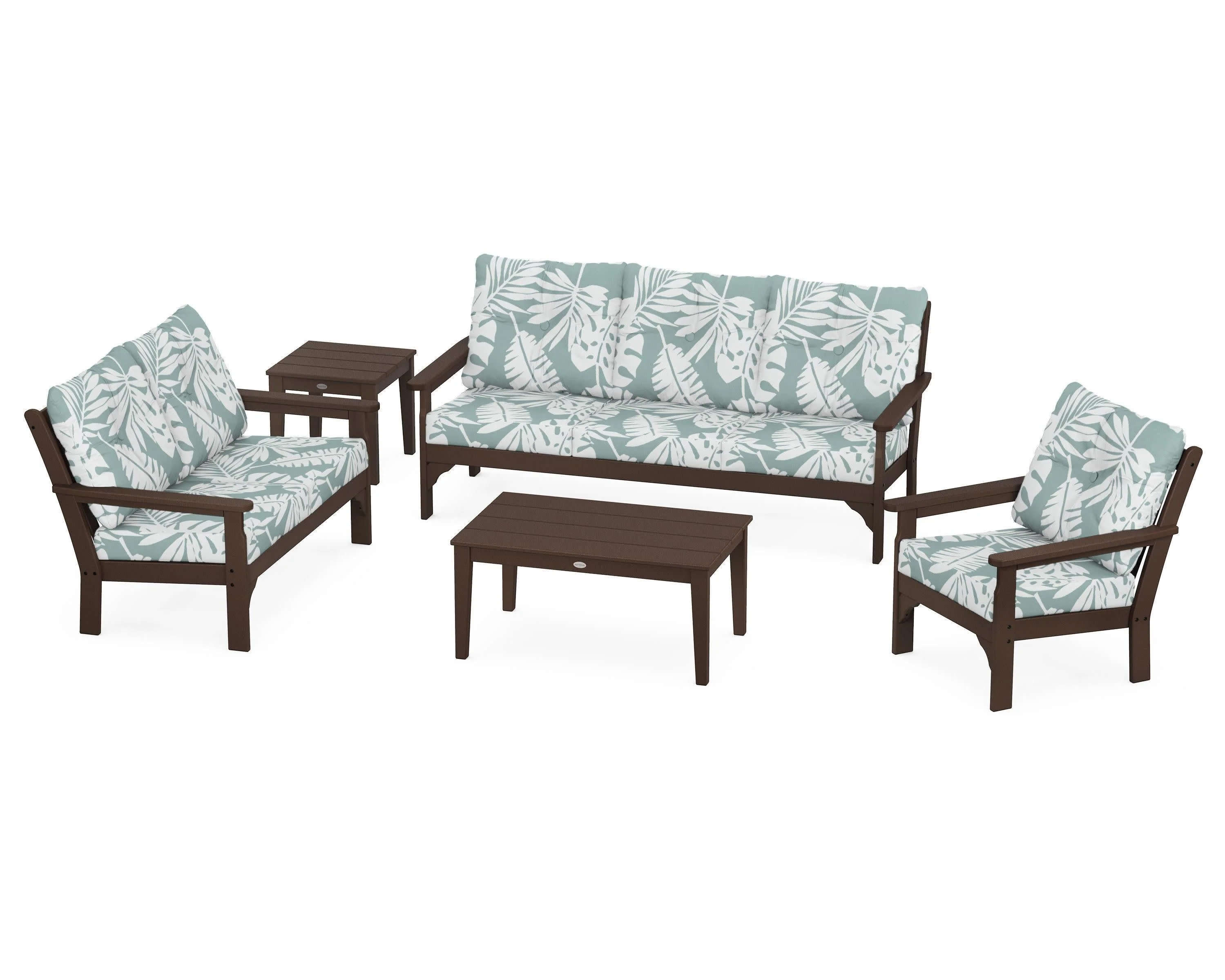 Vineyard 5 Piece Deep Seating Set - Image 11