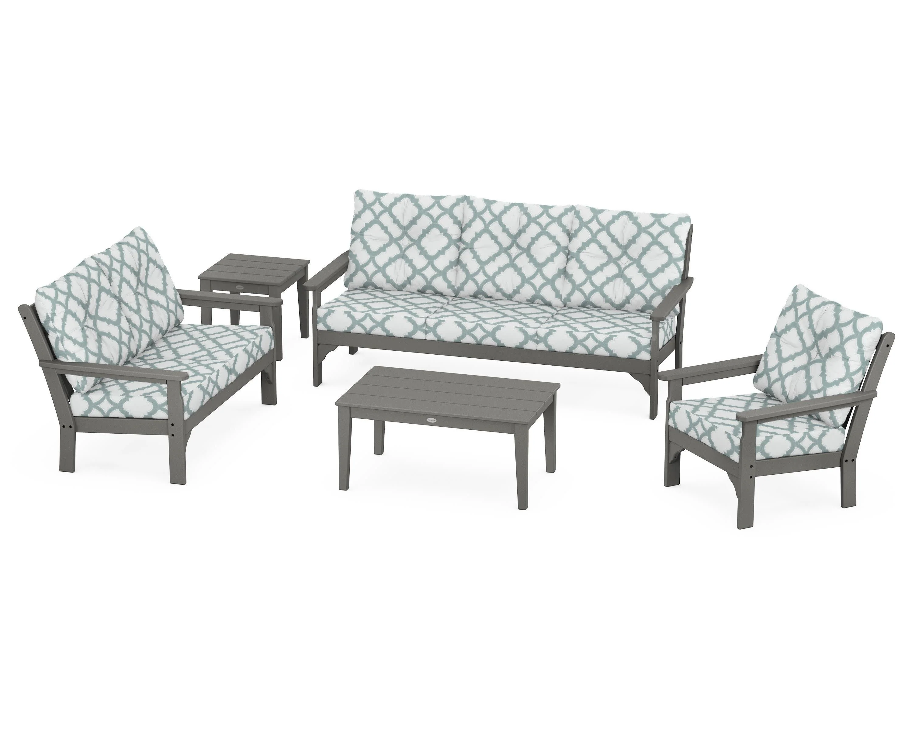 Vineyard 5 Piece Deep Seating Set - Image 111