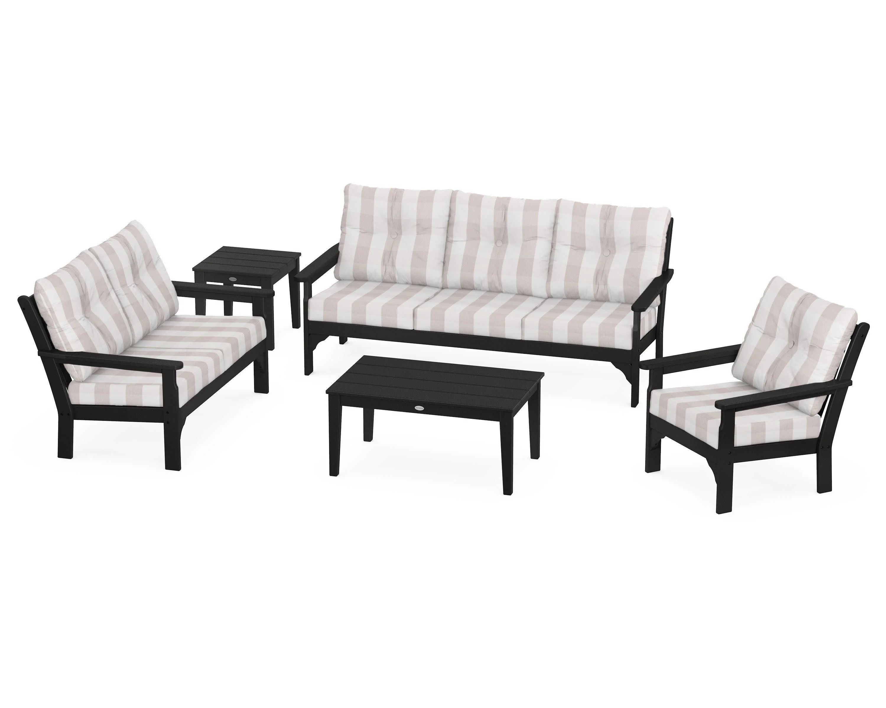 Vineyard 5 Piece Deep Seating Set - Image 12