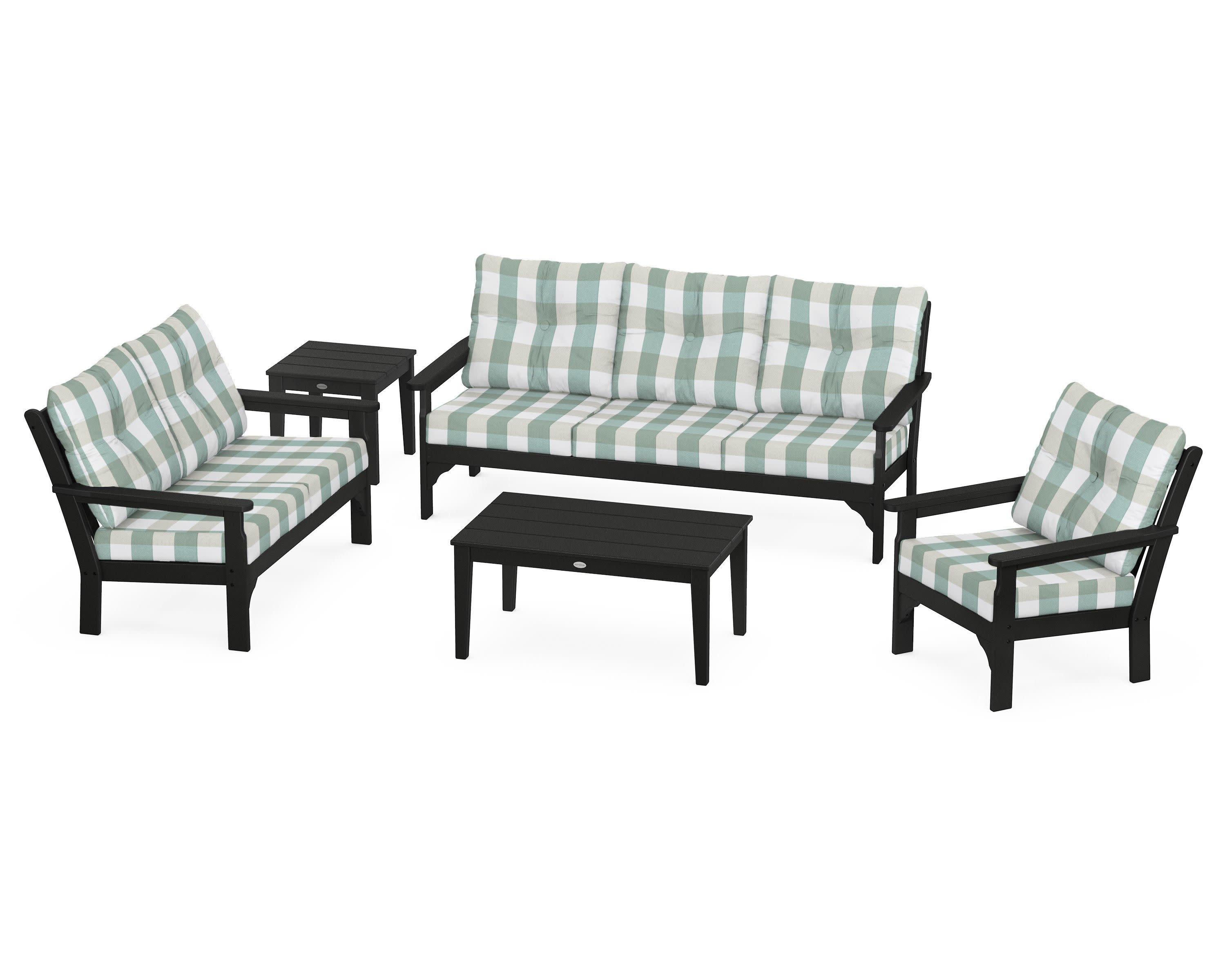 Vineyard 5 Piece Deep Seating Set - Image 120
