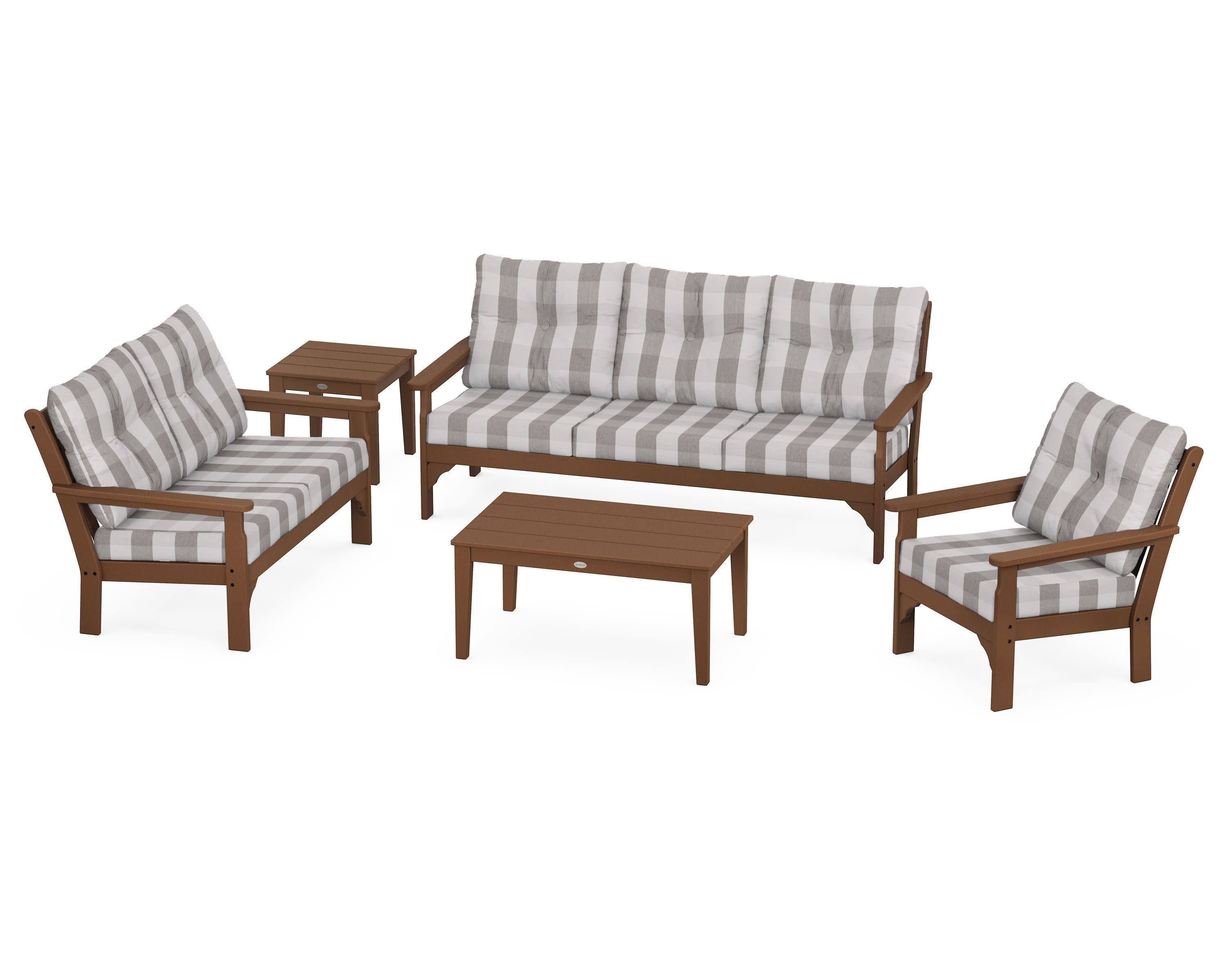 Vineyard 5 Piece Deep Seating Set - Image 122