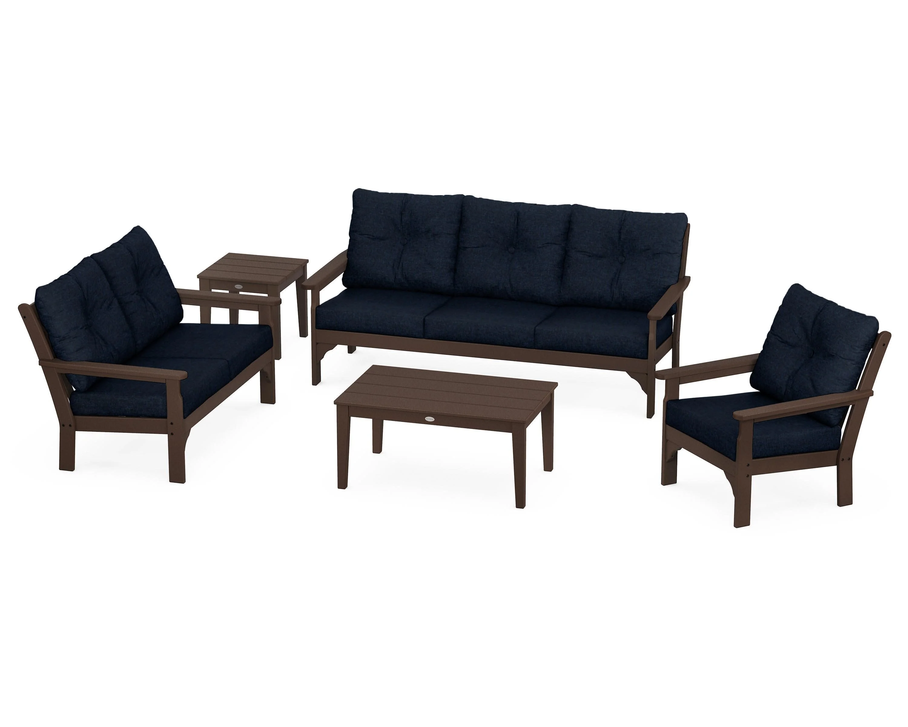 Vineyard 5 Piece Deep Seating Set - Image 123