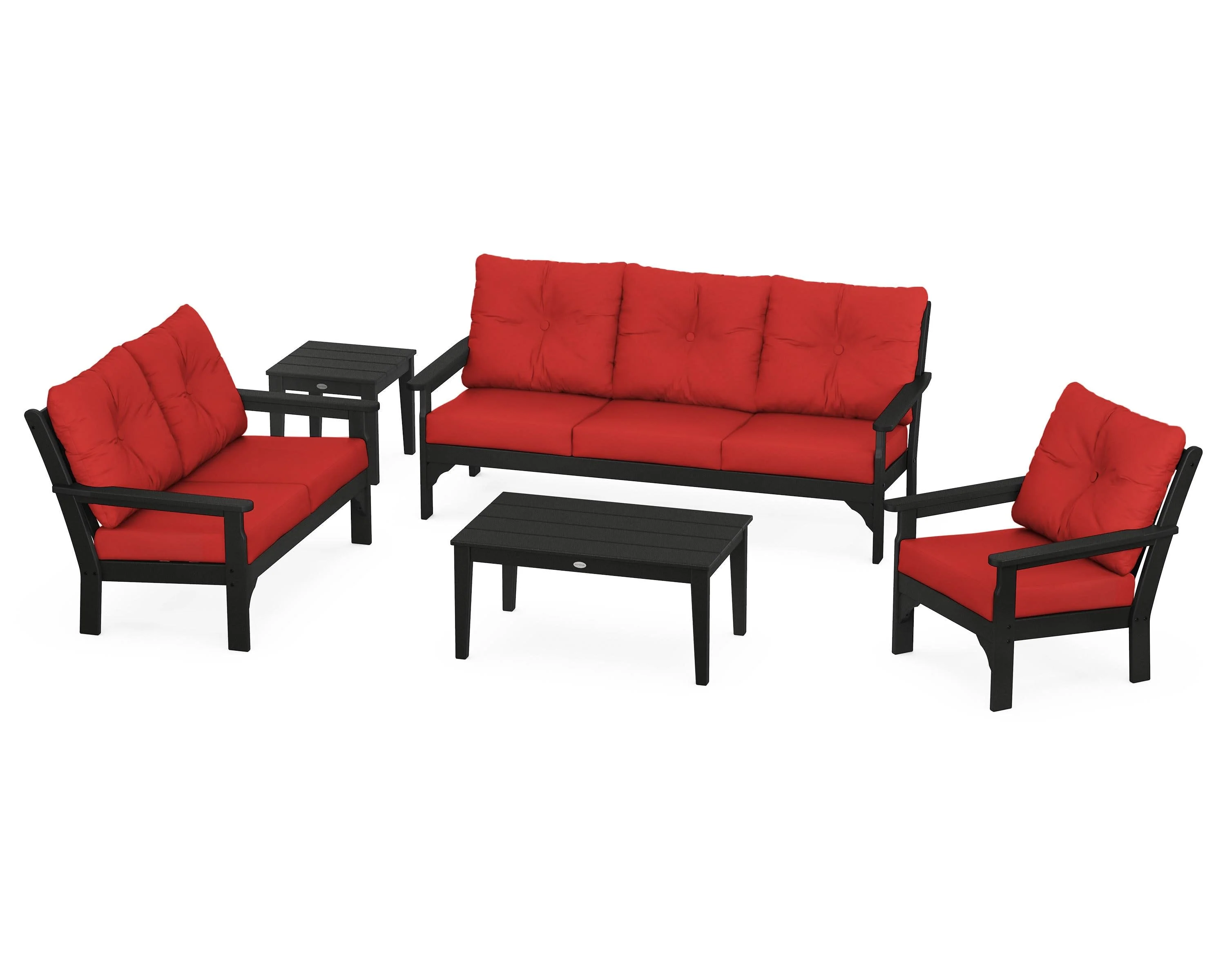 Vineyard 5 Piece Deep Seating Set - Image 131
