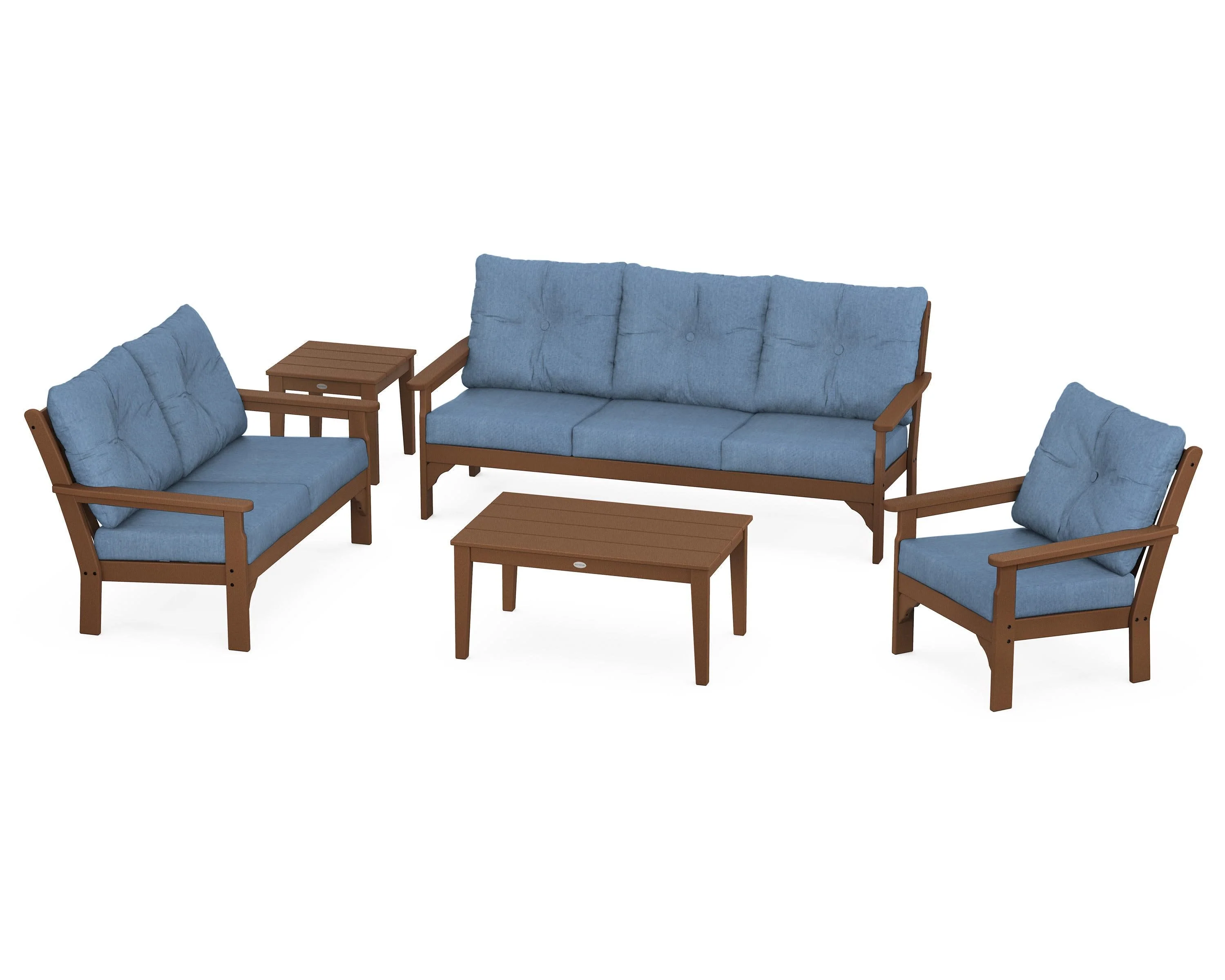 Vineyard 5 Piece Deep Seating Set - Image 133