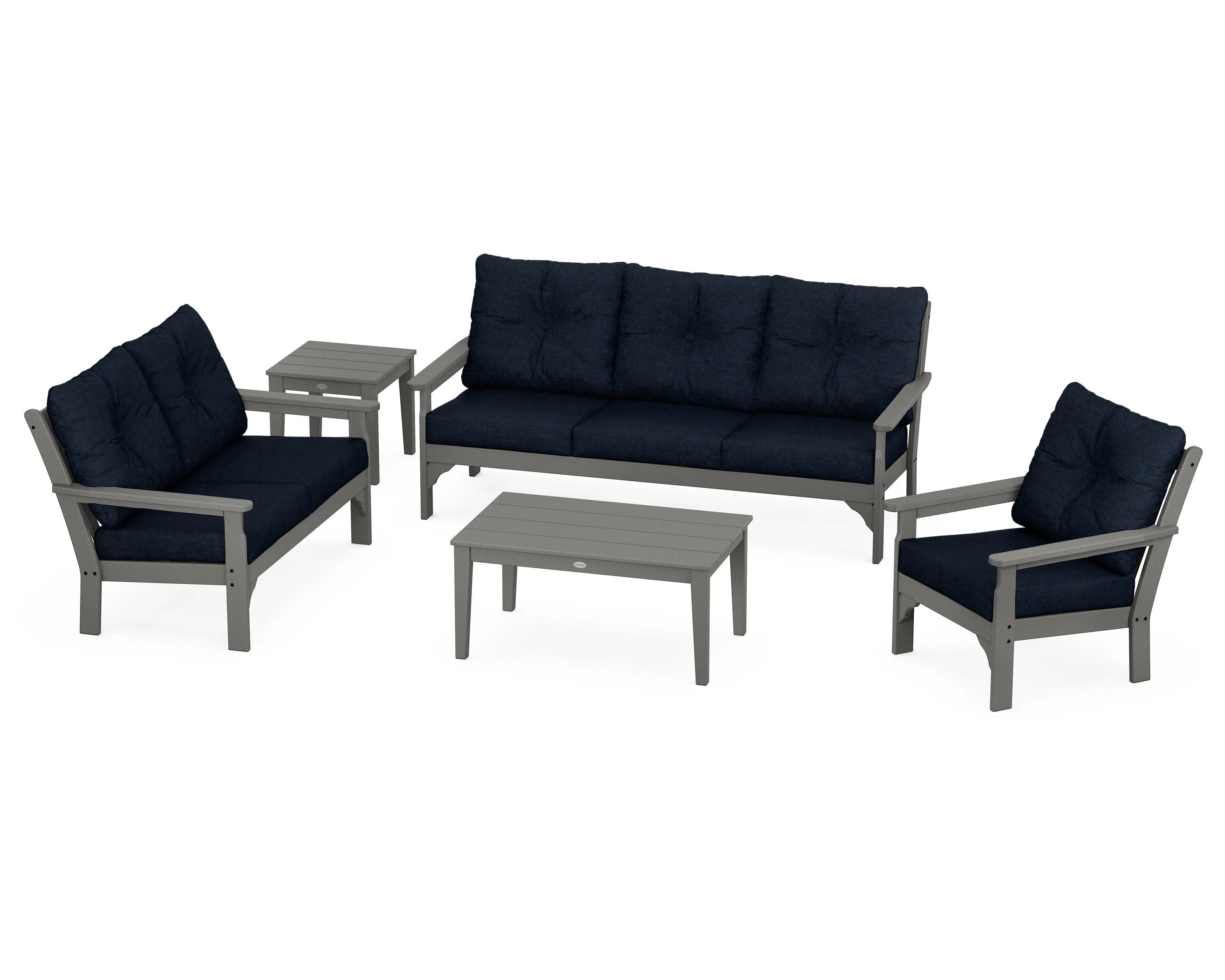 Vineyard 5 Piece Deep Seating Set - Image 159
