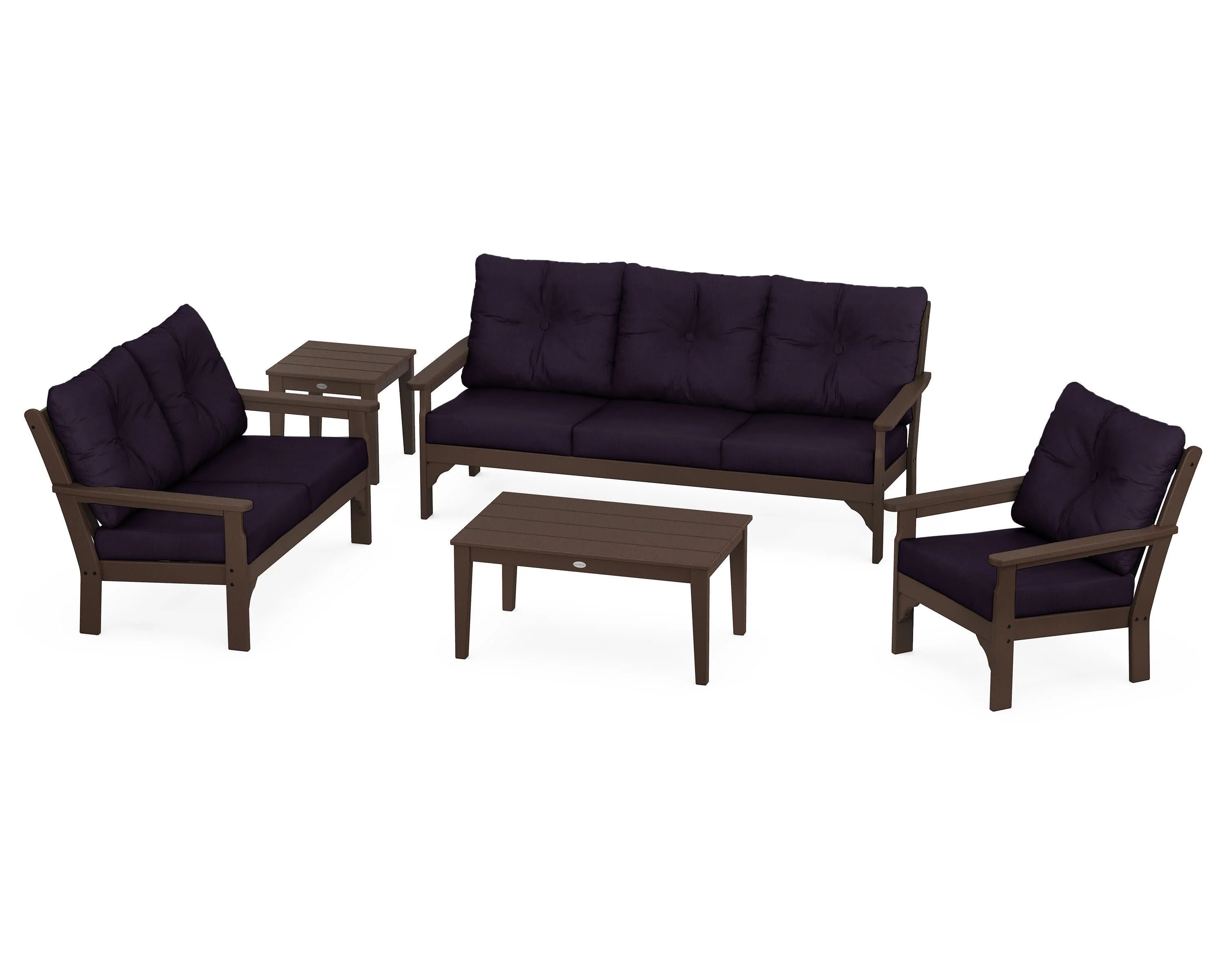 Vineyard 5 Piece Deep Seating Set - Image 162