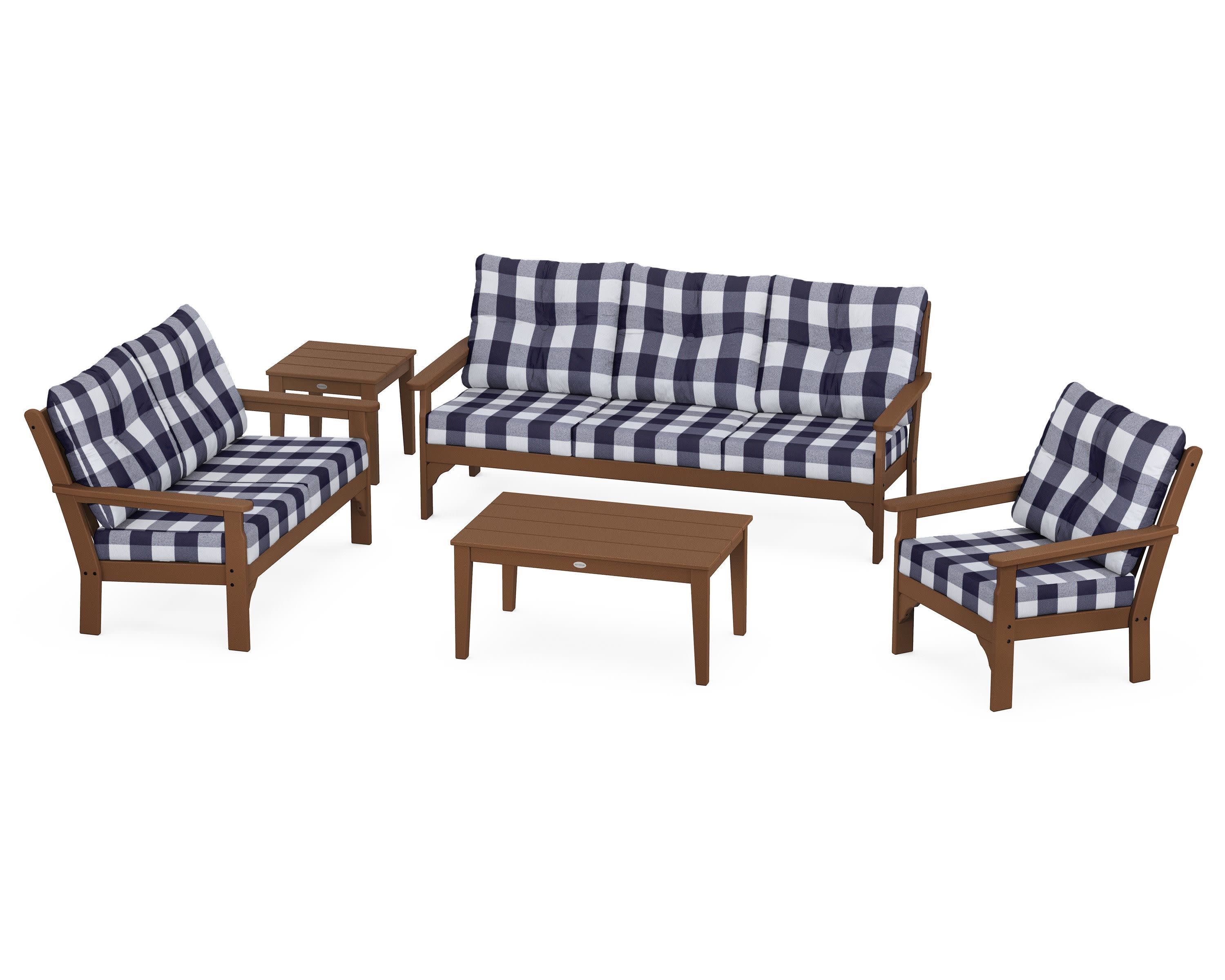 Vineyard 5 Piece Deep Seating Set - Image 165