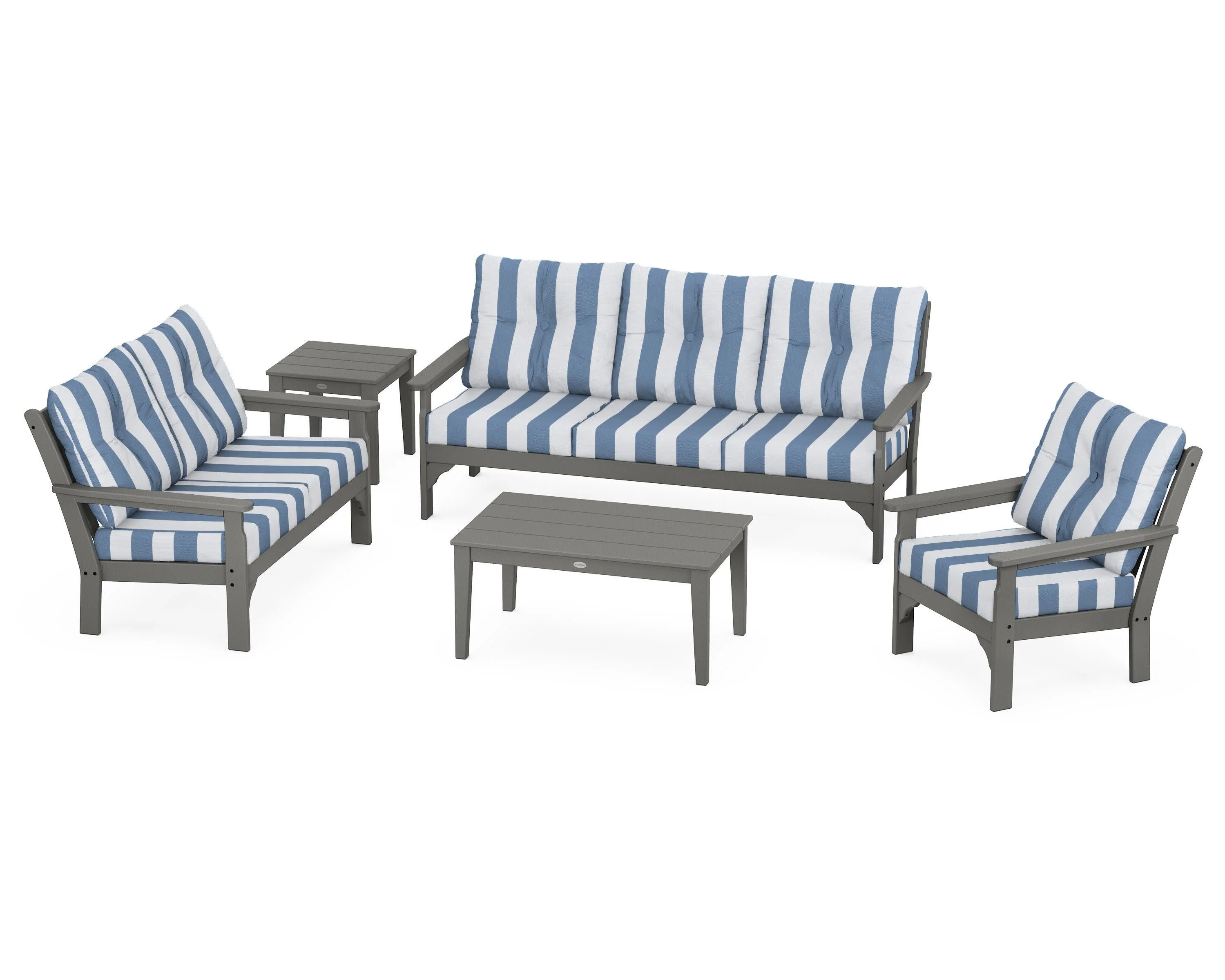 Vineyard 5 Piece Deep Seating Set - Image 166
