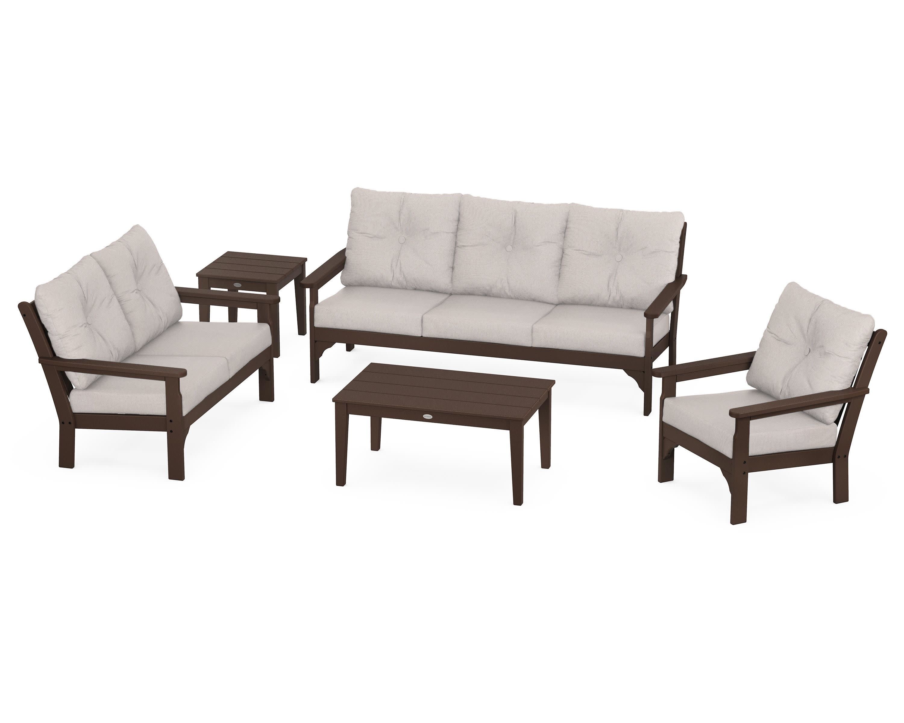Vineyard 5 Piece Deep Seating Set - Image 175