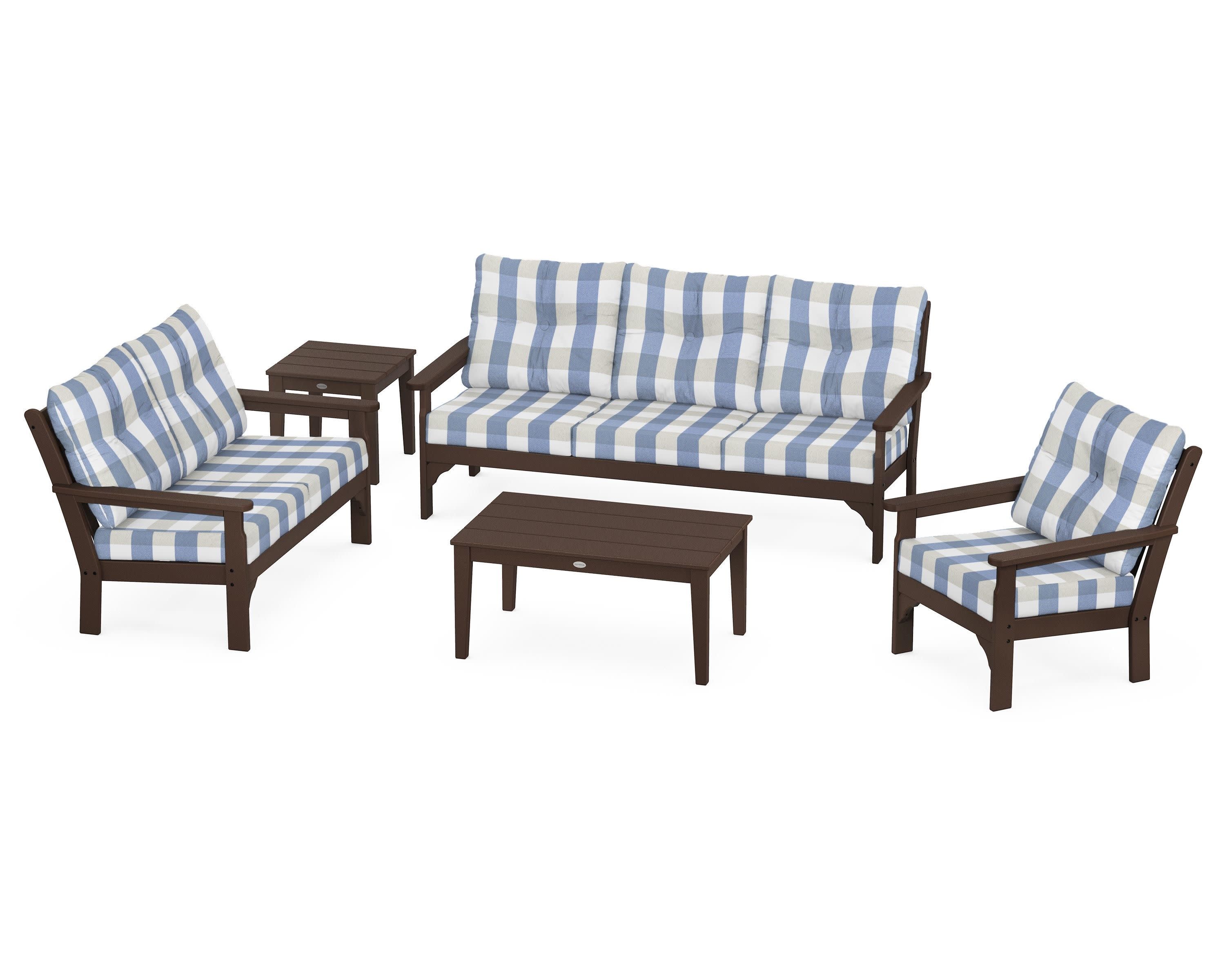 Vineyard 5 Piece Deep Seating Set - Image 176