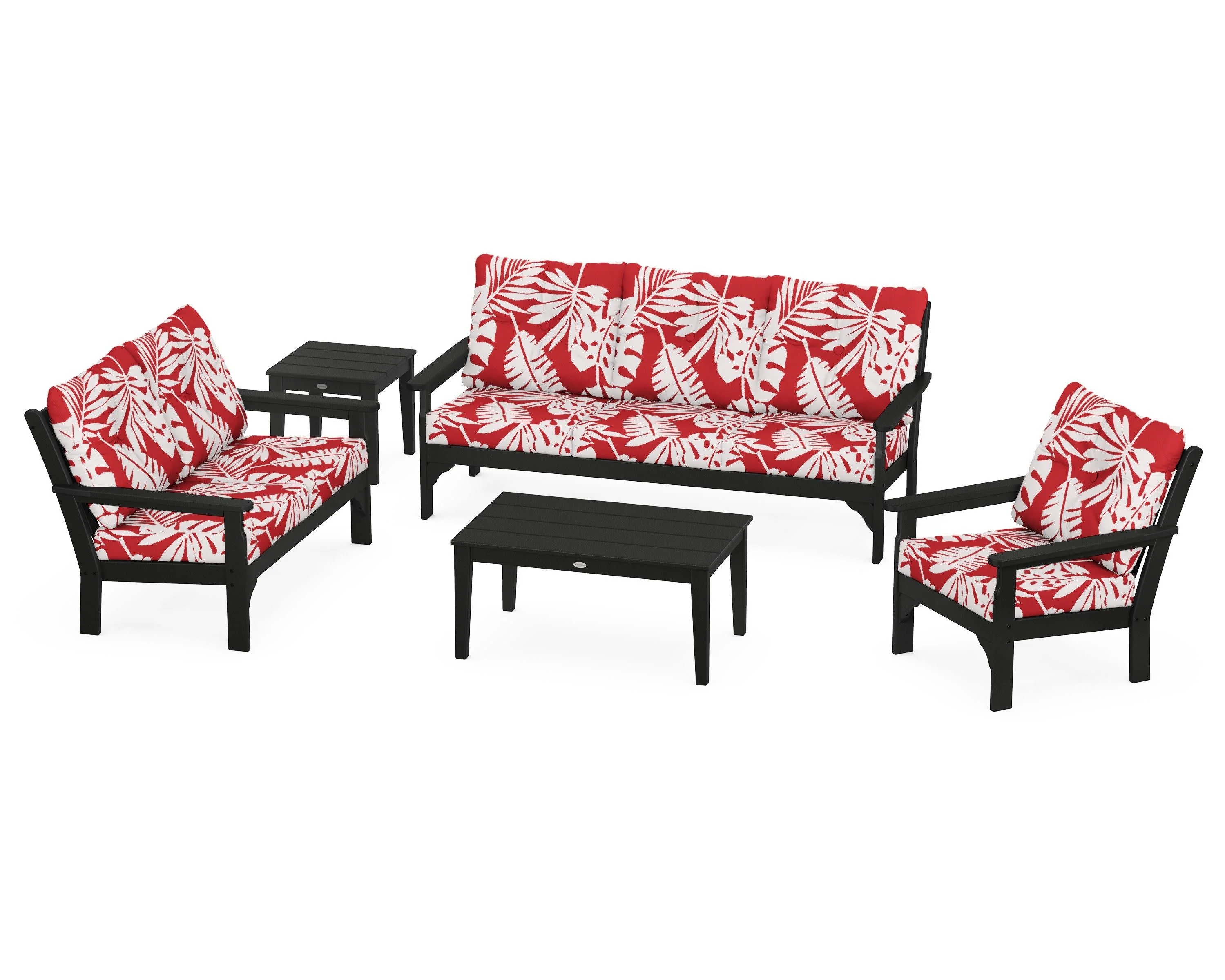 Vineyard 5 Piece Deep Seating Set - Image 18