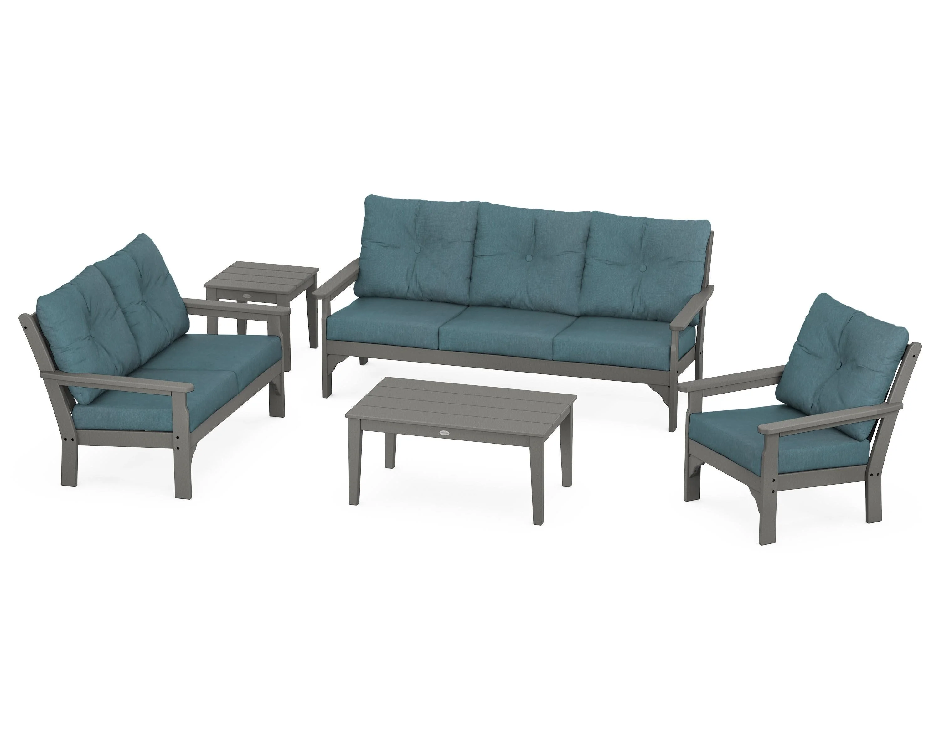 Vineyard 5 Piece Deep Seating Set - Image 181