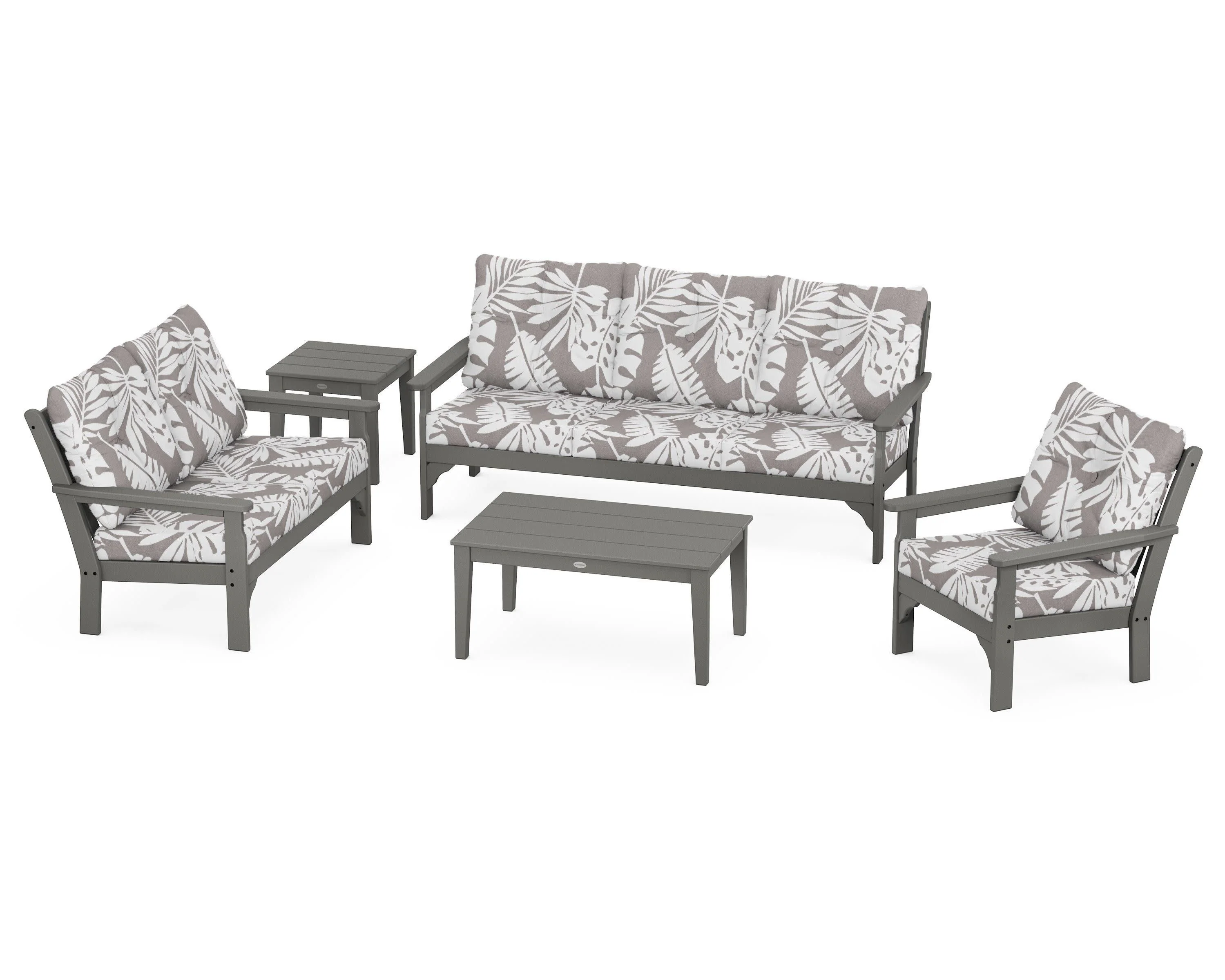 Vineyard 5 Piece Deep Seating Set - Image 183