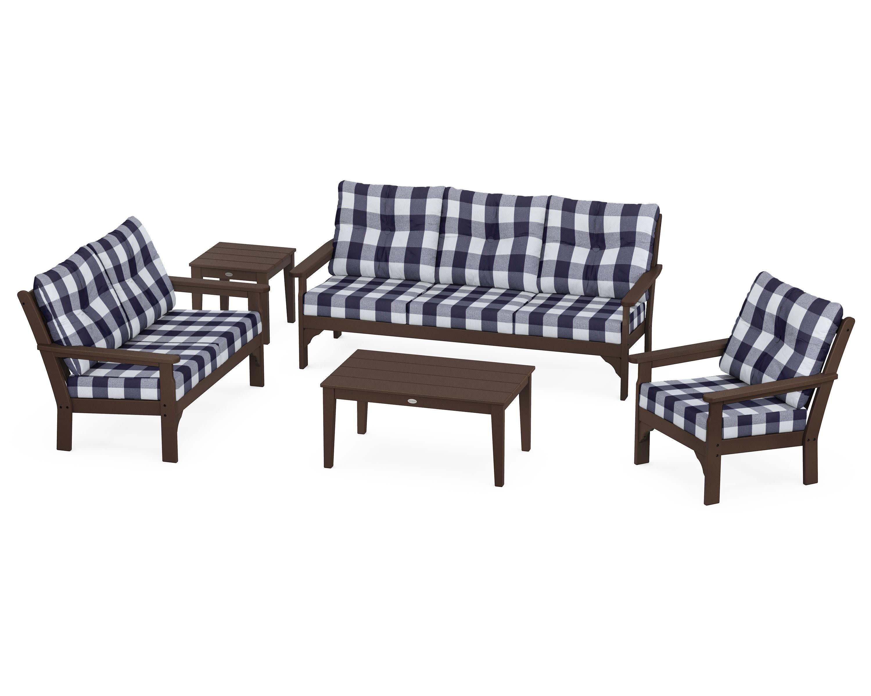 Vineyard 5 Piece Deep Seating Set - Image 185
